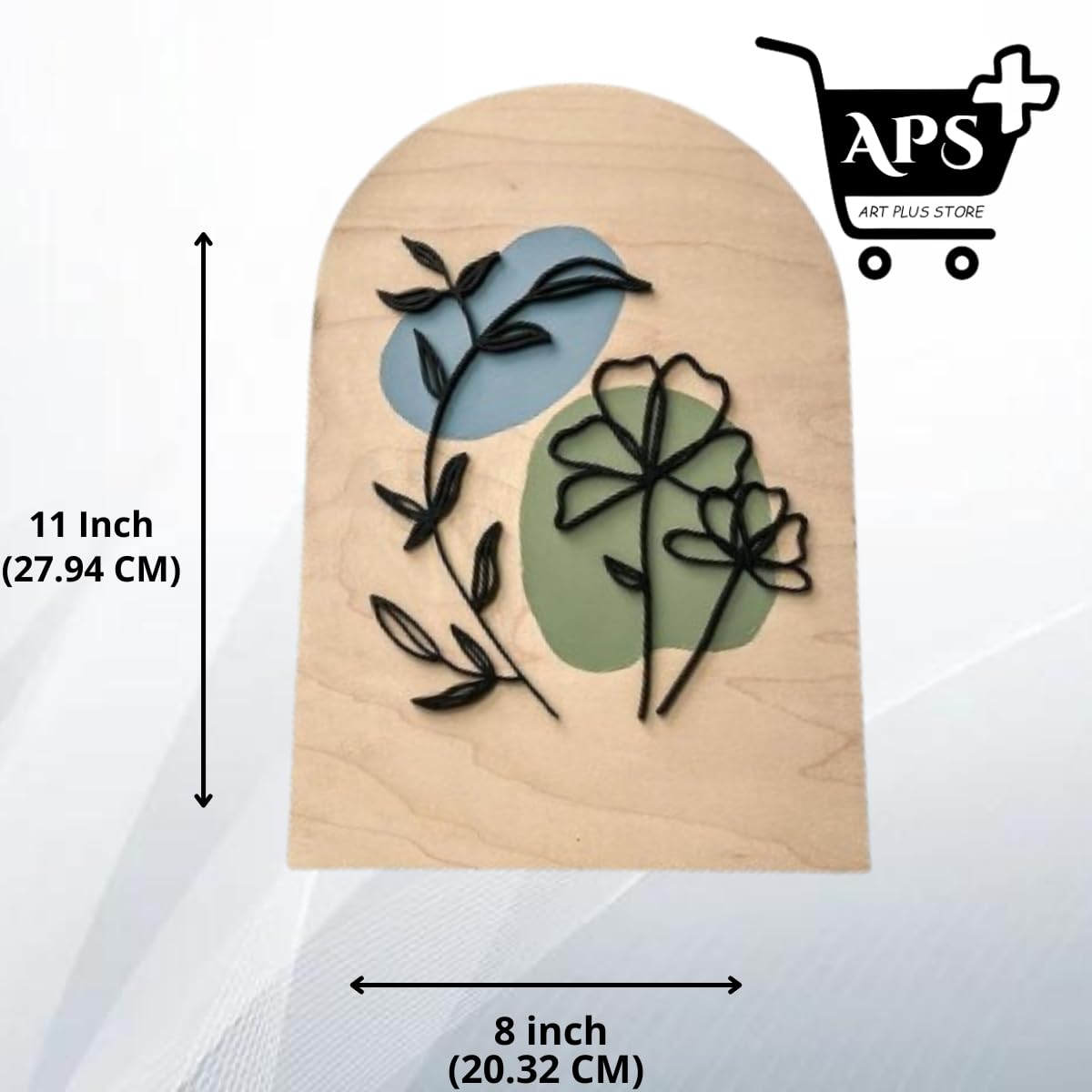 Aps Art Plus Store 3D Flower Design Wall Sculpture For Wall Decor, Designer Unique Wall Sculpture For Living Room, Hall, Kitchen
