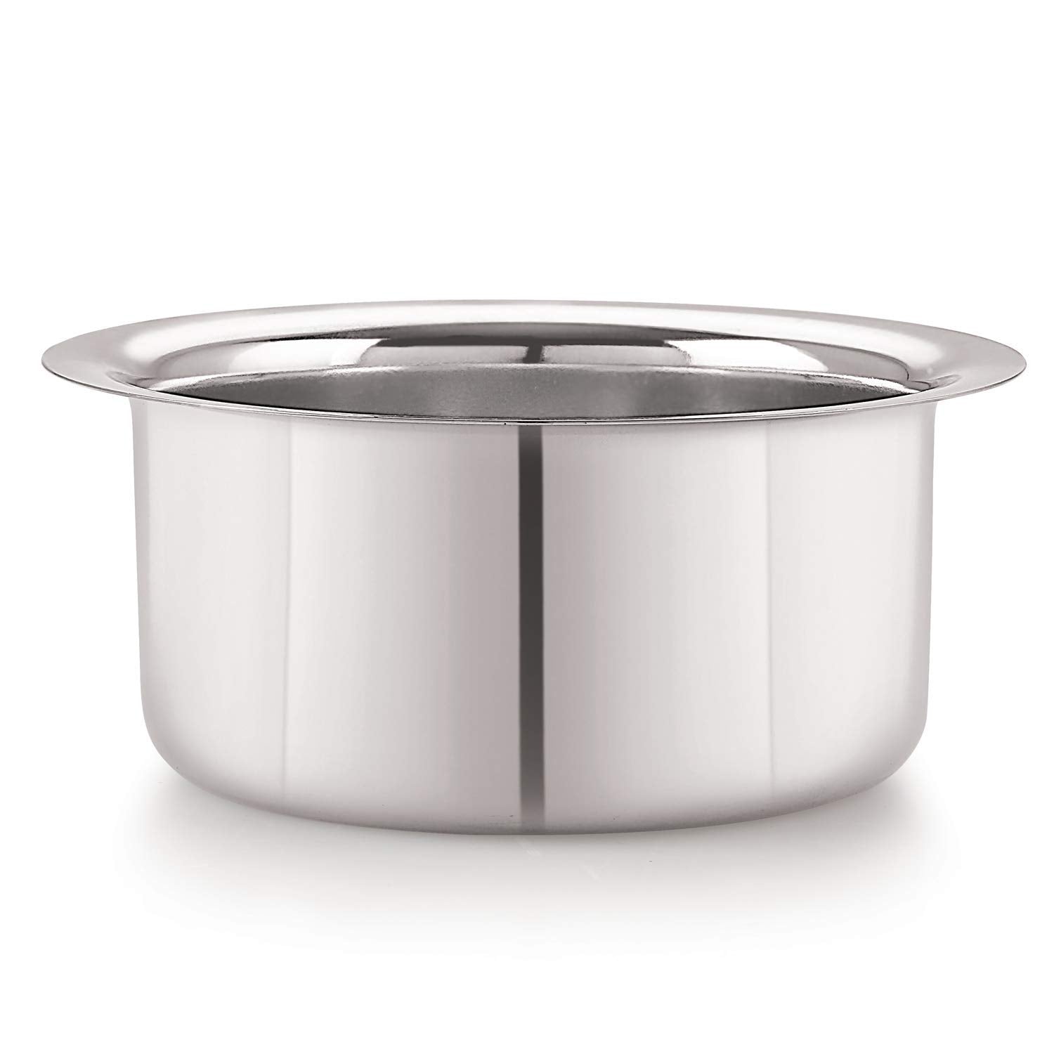 Super Hk Patila/Bhagona/Tapeli/Sauce Pot/Handi Stainless Steel With Lid (750 Ml)