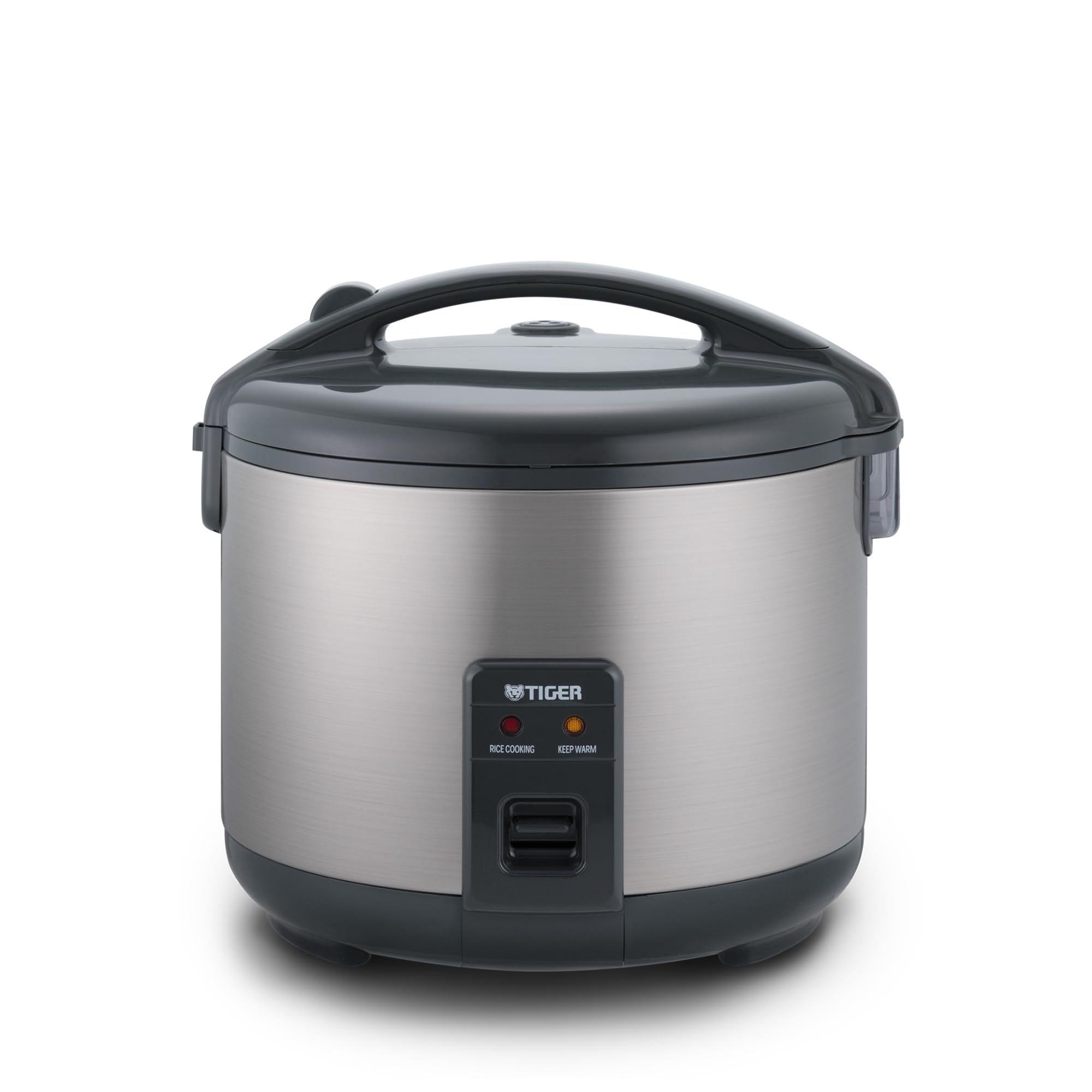 Tiger JNP-S55U-US 3 Cup Capacity White Rice Cooker with Non-Stick Inner Pot, Retractable Power Cord, and Keep Warm up to 12 hour