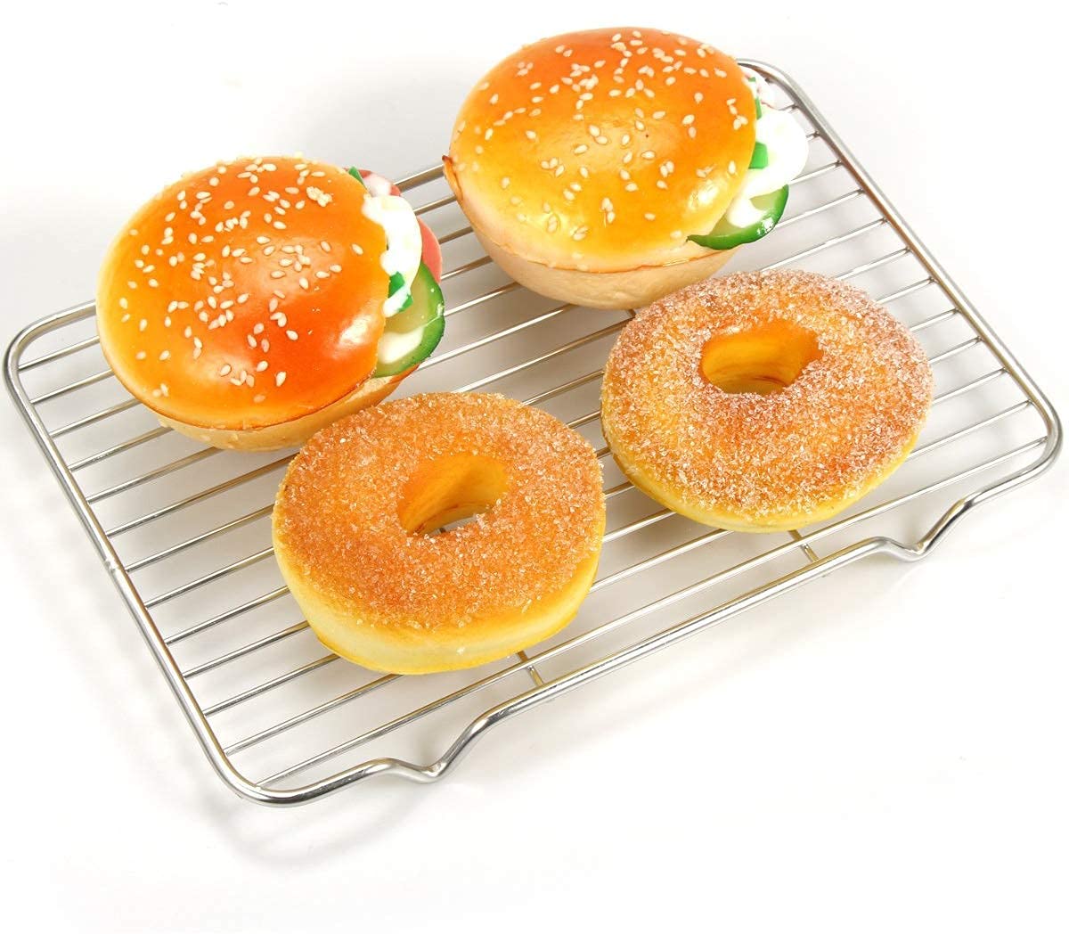 Zacfton Cooling Rack Set Of 3, Baking Rack Stainless Steel Wire Rack For Baking Cooking Roasting Grilling Cooling, 15    X 11