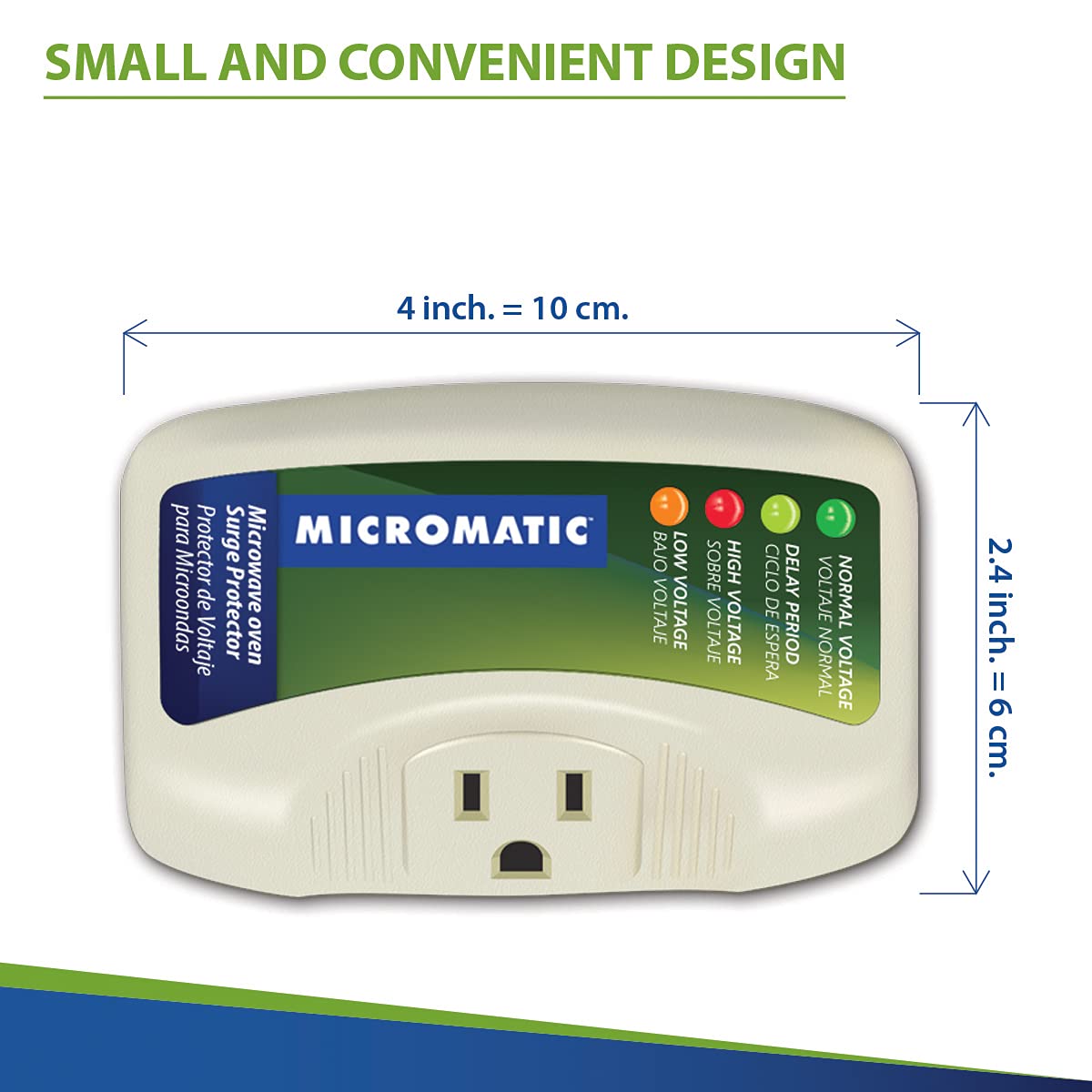 Micromatic Ws-2910 Electronic Voltage & Surge Protector For Microwave Oven