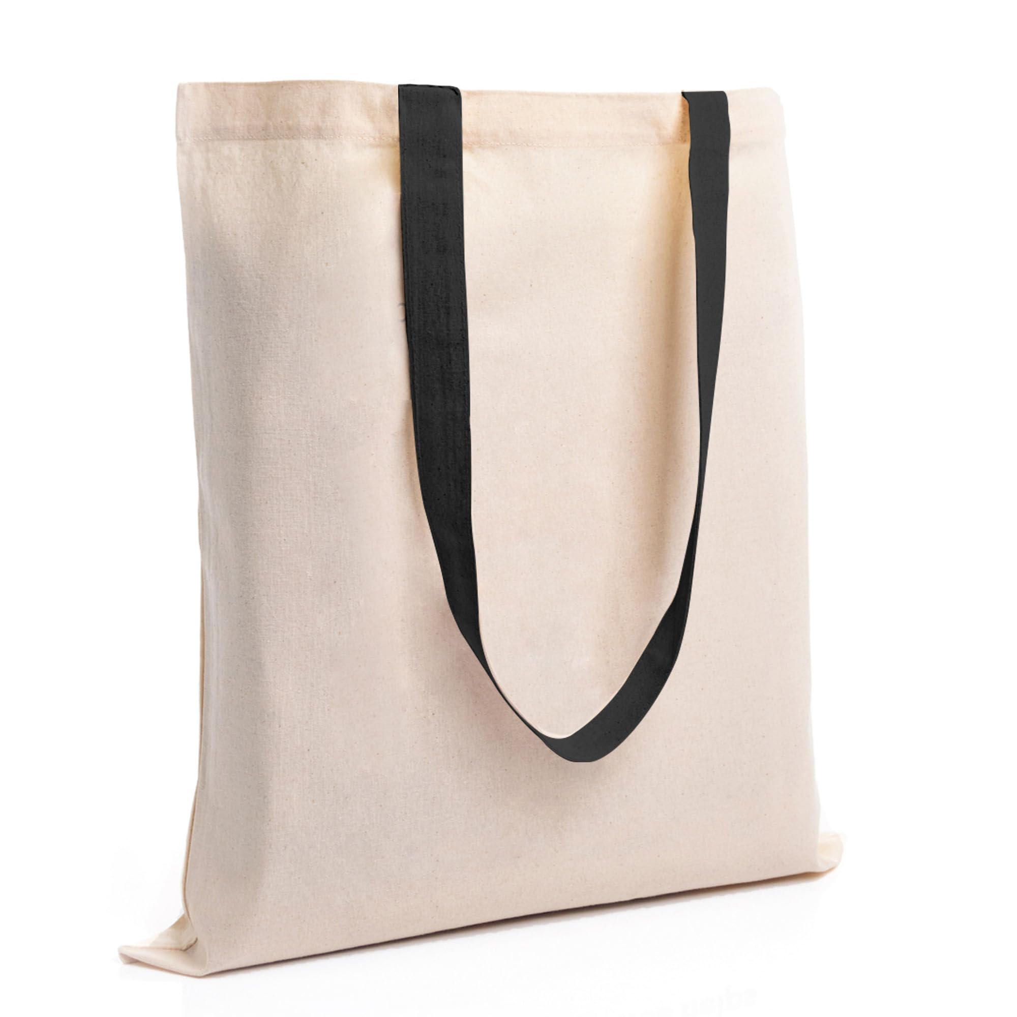 Salt Earth Pack Of 5 100% Cotton Reusable Bulk Grocery Tote Bag, Reusable Shopping Bags, Suitable For Diy,Beach Tote Bag,Promoti