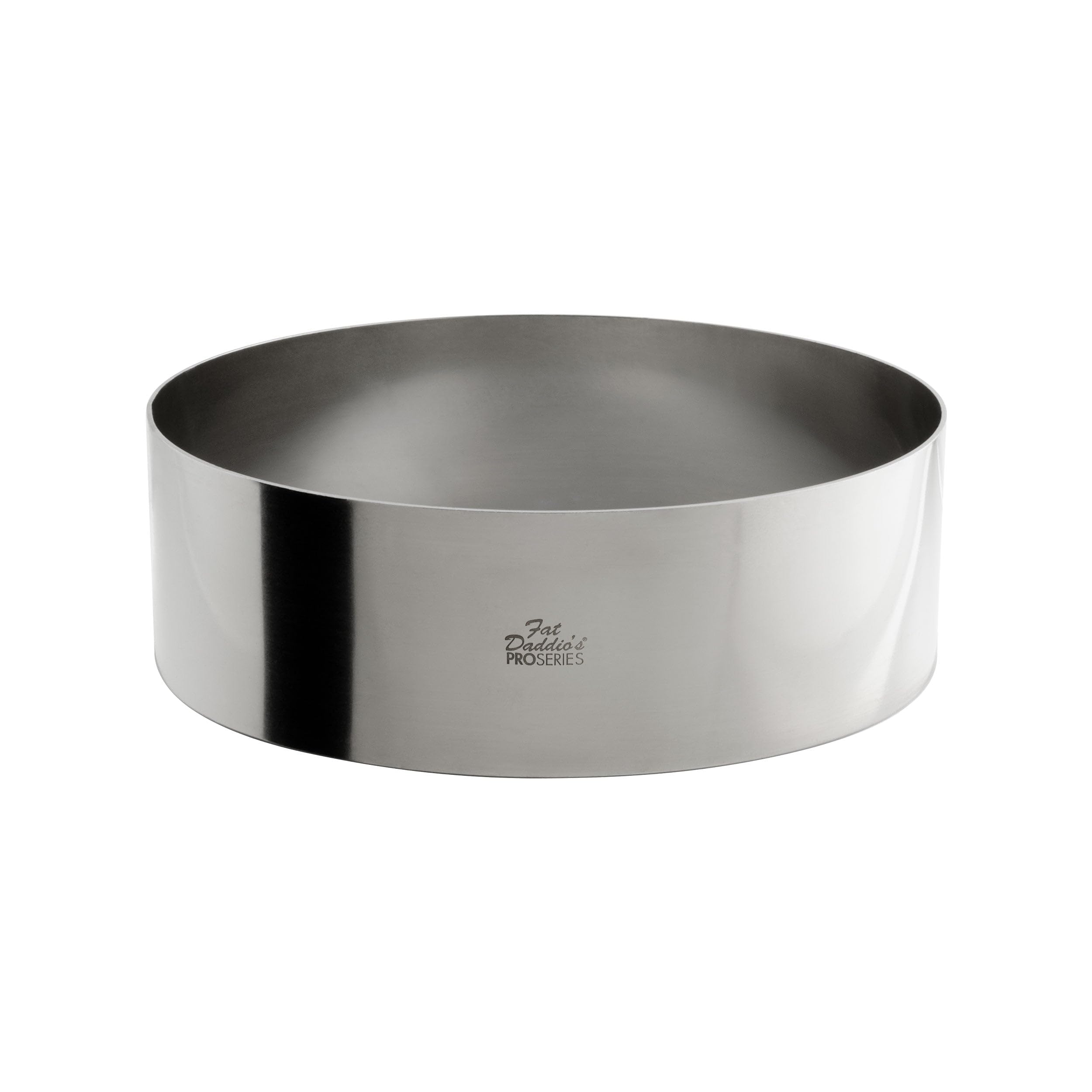 Fat Daddio'S Stainless Steel Round Cake & Pastry Ring, 9 X 3 Inch