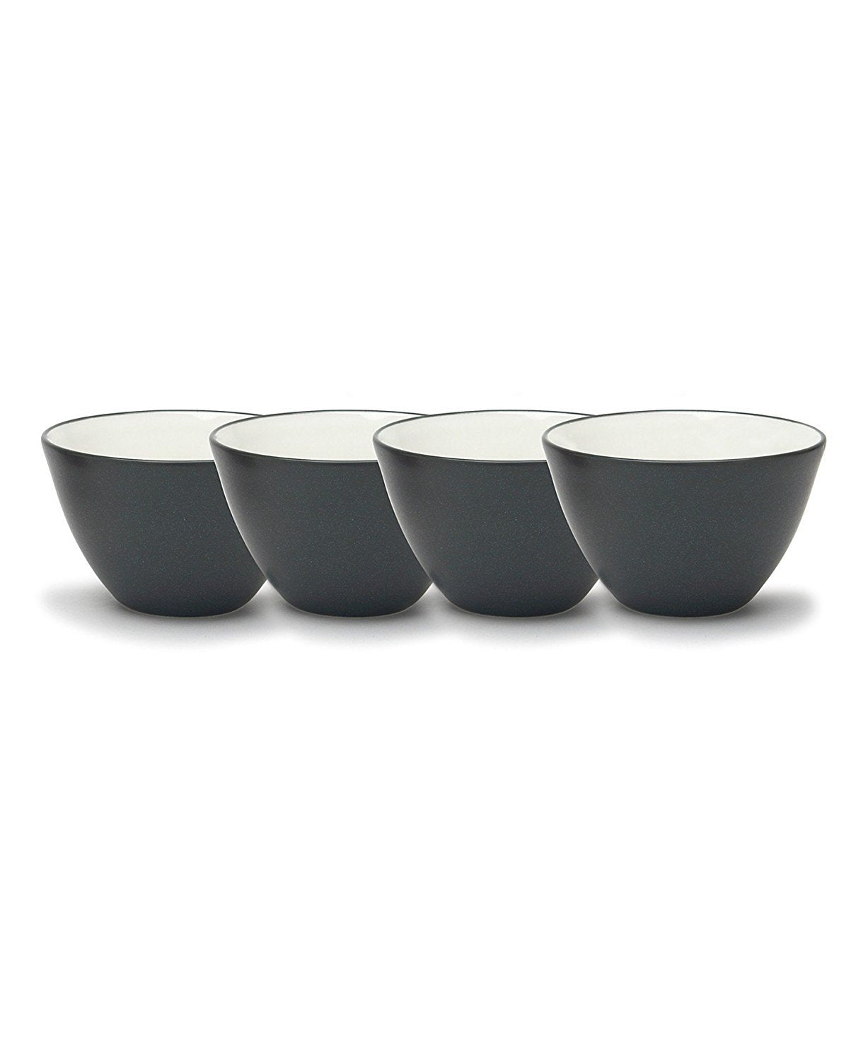 Noritake Colorwave Graphite Set of 4 Mini Bowls, 4, 7 oz.