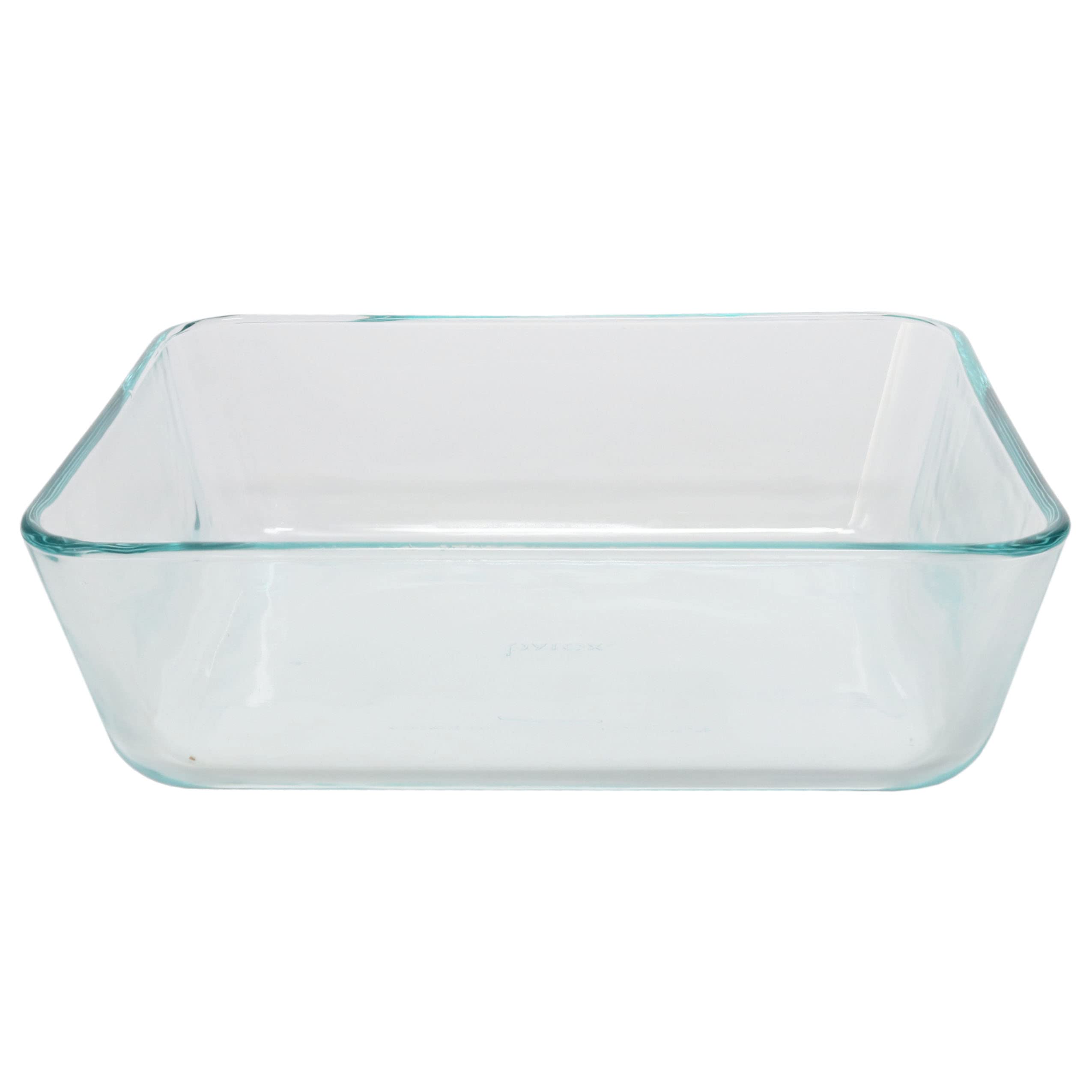 Pyrex 1075451 Stor+Rect/Cvr Size Cu Pyrx Storage+Rectangle/Cover, 11 Cup Containers (Pack Of 2), Red