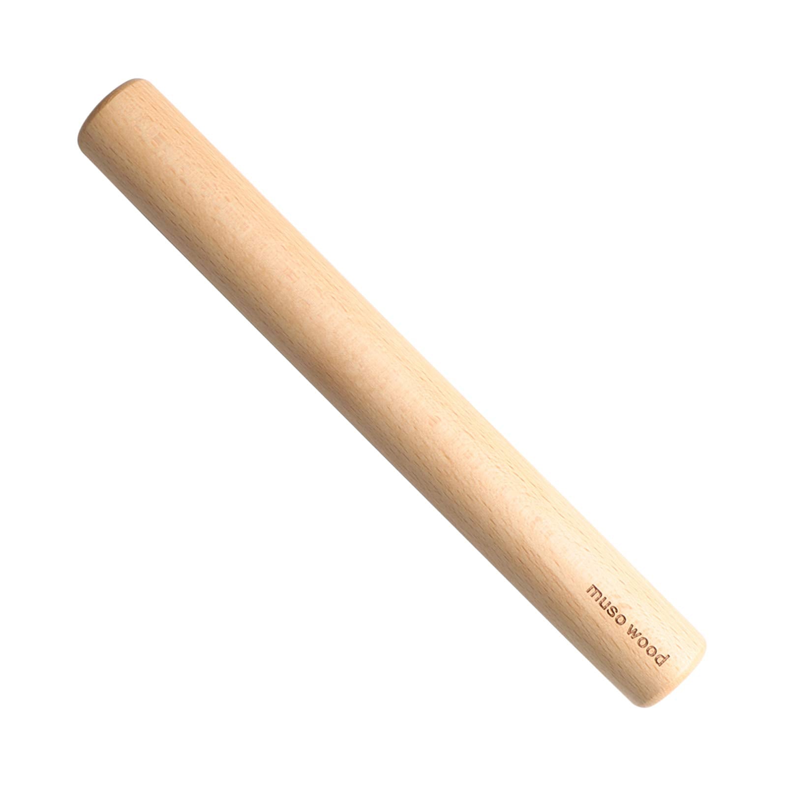 Muso Wood Small Rolling Pin For Baking,Wooden Rolling Pin 11 Inches For Fondant, Pie Crust, Cookie, Pastry, Dough-Easy To Clean(