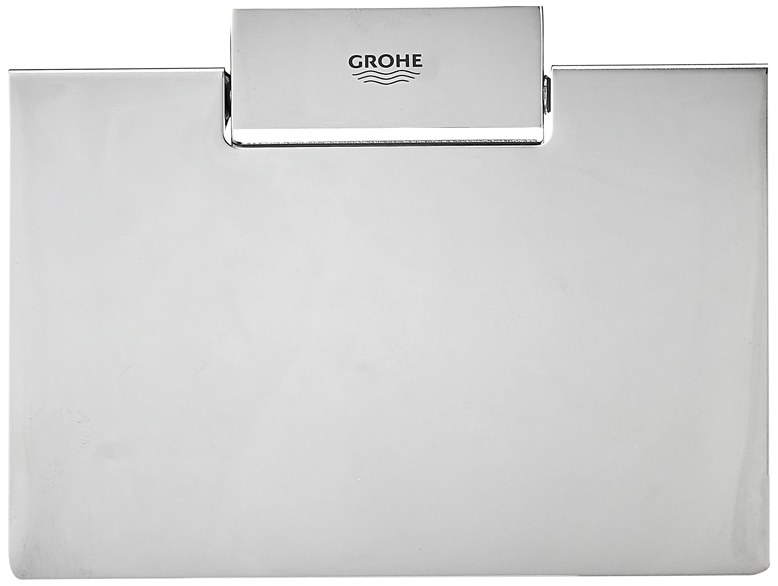 Grohe 40781000 Selection Cube Paper Holder w/Cover  Starlight Chrome