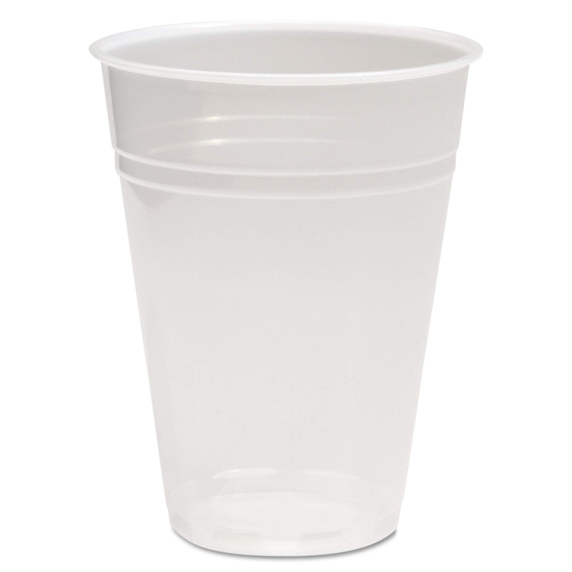 Boardwalk Bwktranscup9Ct 9 Oz. Polypropylene Plastic Cold Cups - Translucent (100 Cups/Sleeve, 25 Sleeves/Carton)