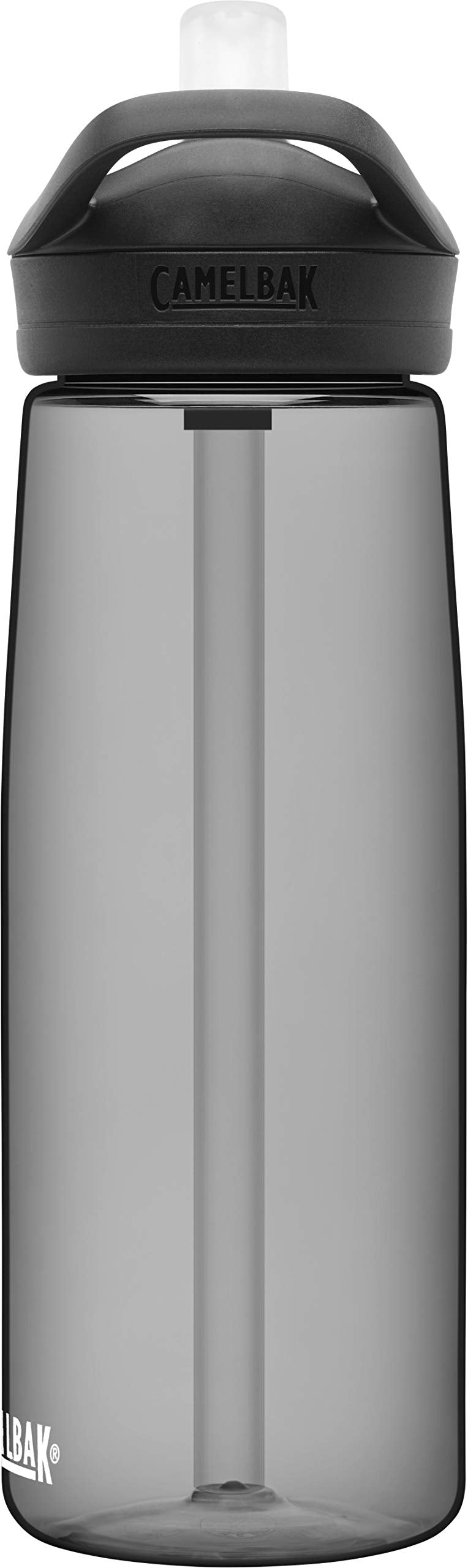 Camelbak Eddy+ Water Bottle With Tritan Renew - Straw Top 25Oz, Charcoal