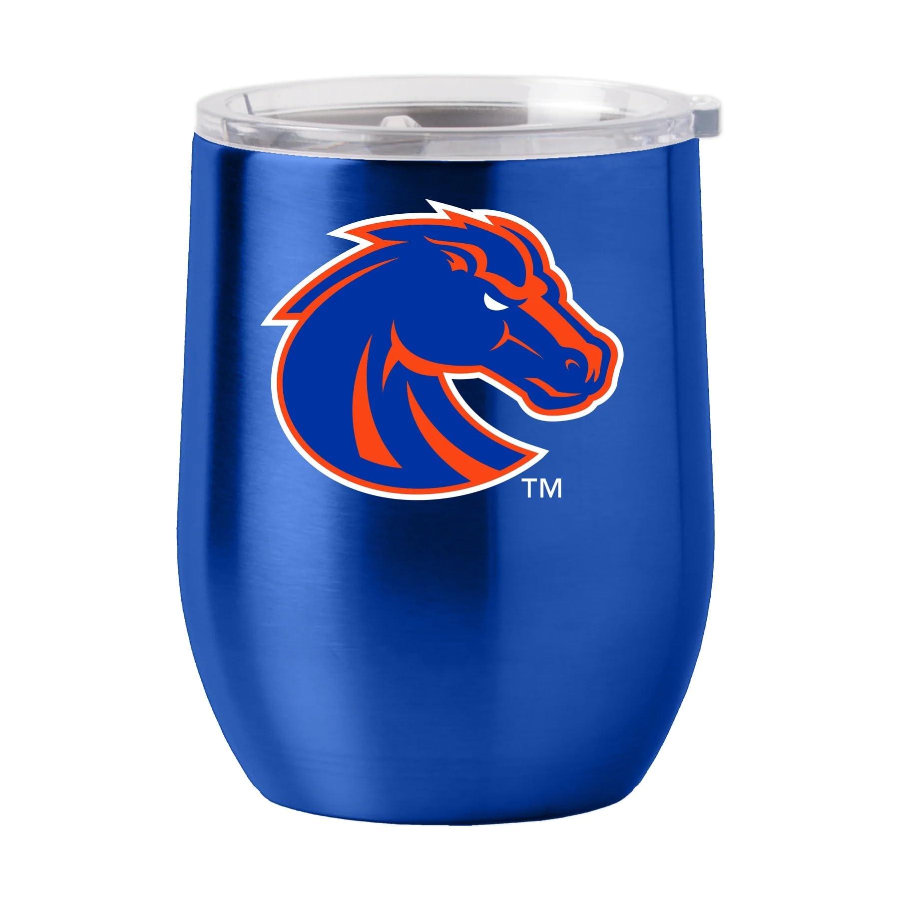 Boise State Broncos Travel Tumbler 16oz Stainless Steel Curved