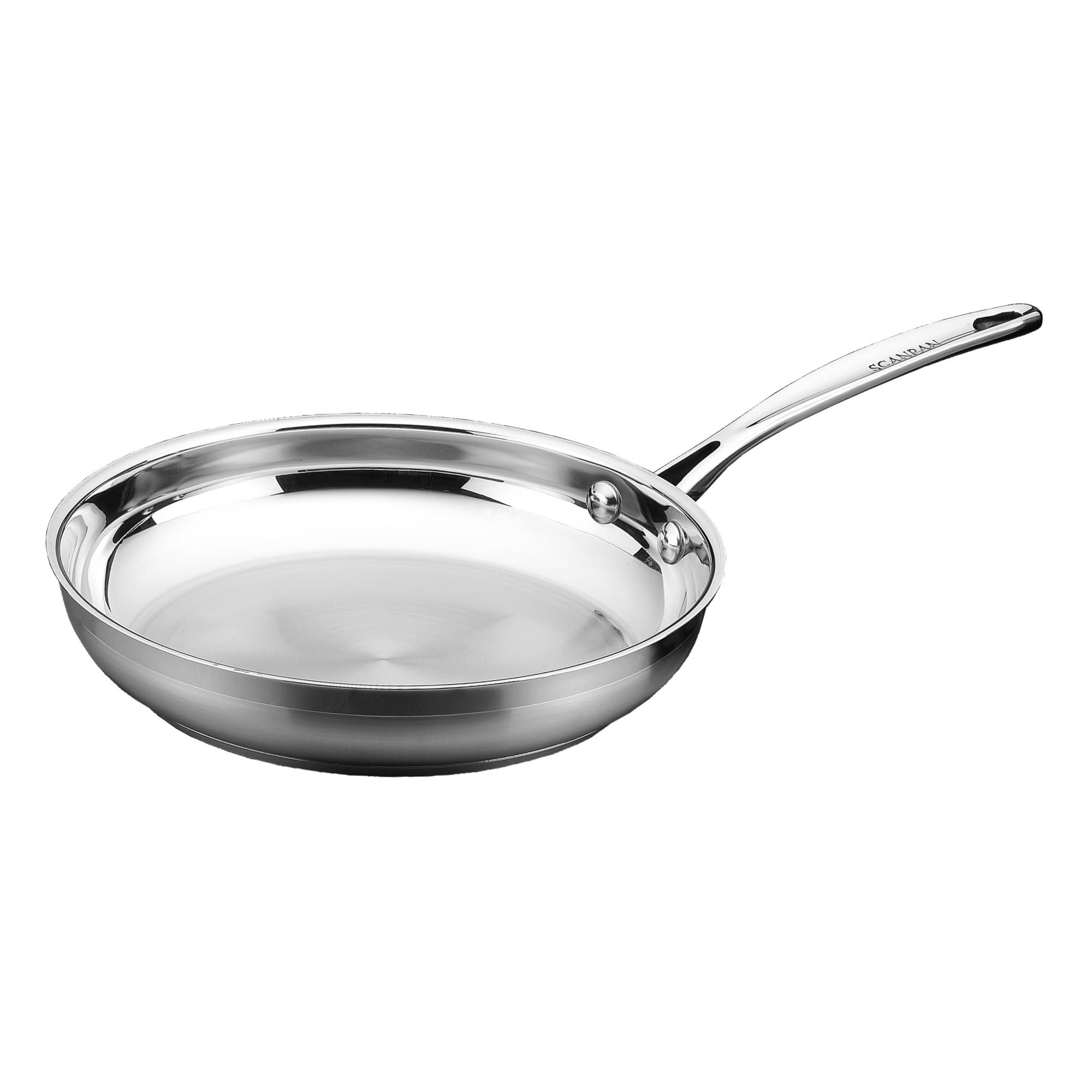 Scanpan Impact 8    Fry Pan - Made Of Durable 18/10 Stainless Steel - Dishwasher & Oven Safe