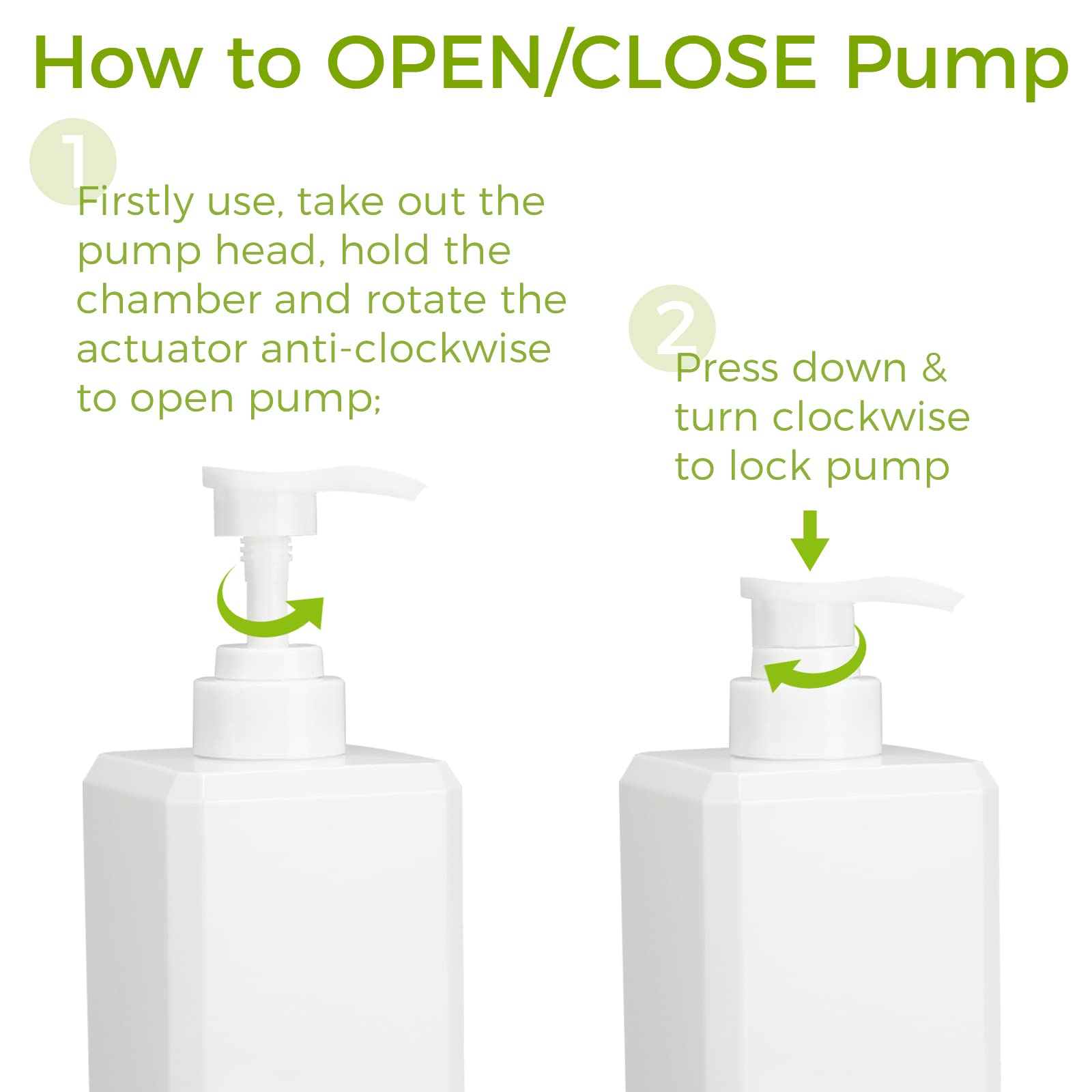 Suream Shampoo And Conditioner Dispenser Set - 27Oz Plastic Empty Bottle With 4Pcs Lables, Reusable Countertop Soap Organizer Fo