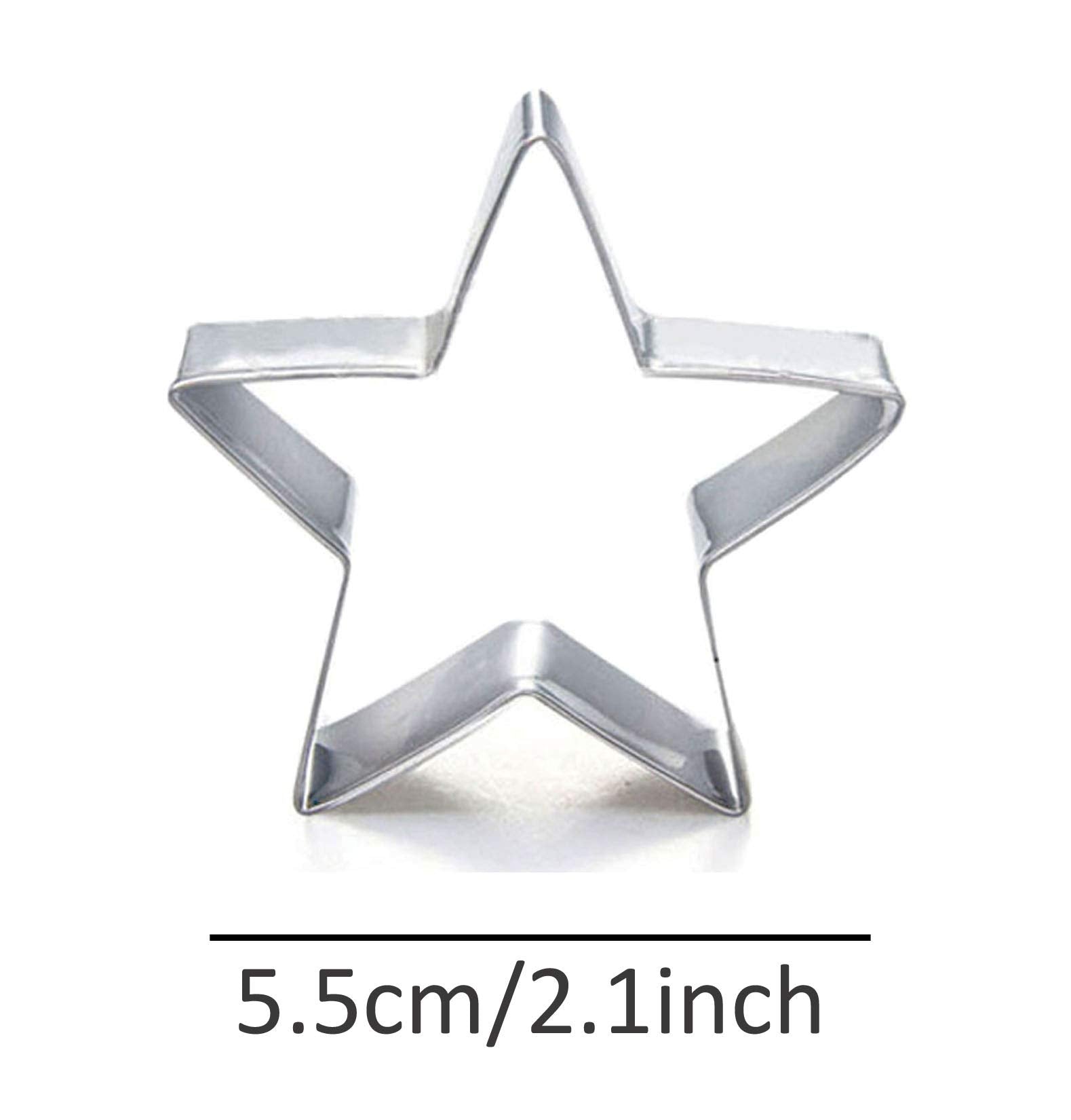 Wjsyshop Star Shape Cookie Cutter For Christmas Party