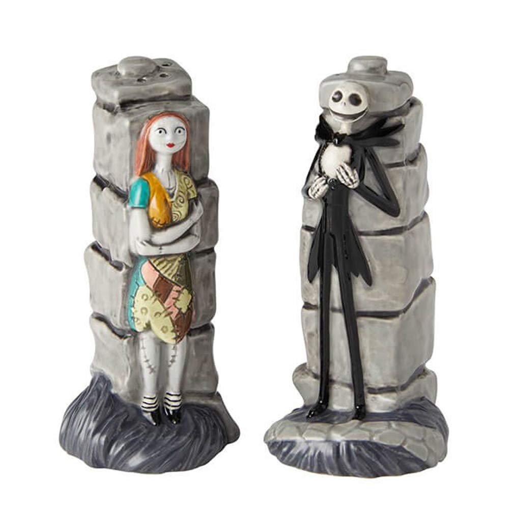 Disney Nightmare Before Christmas Jack & Sally Salt & Pepper Set