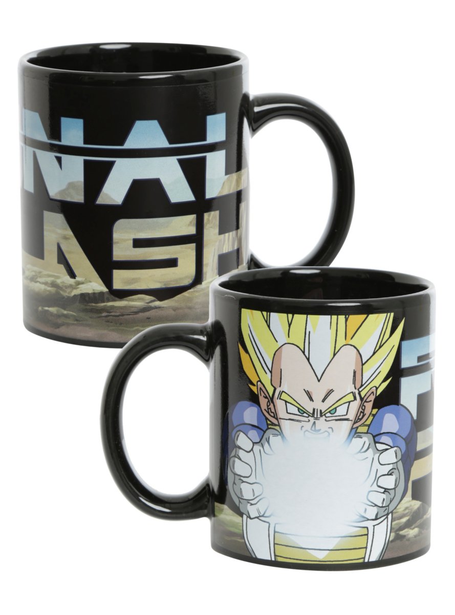 Dragon Ball Z Vegeta Final Move Heat Reveal Mug