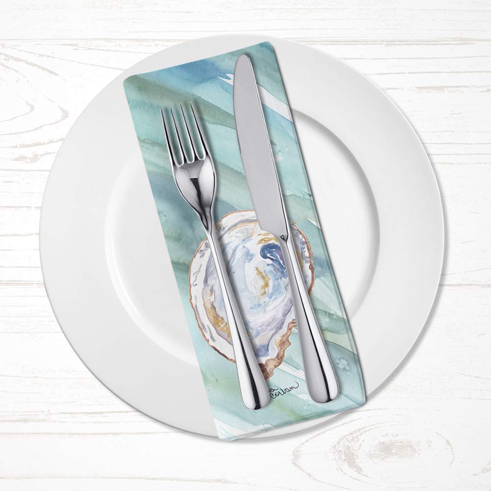 Oyster #2 on Blue Napkin SC2049NAP