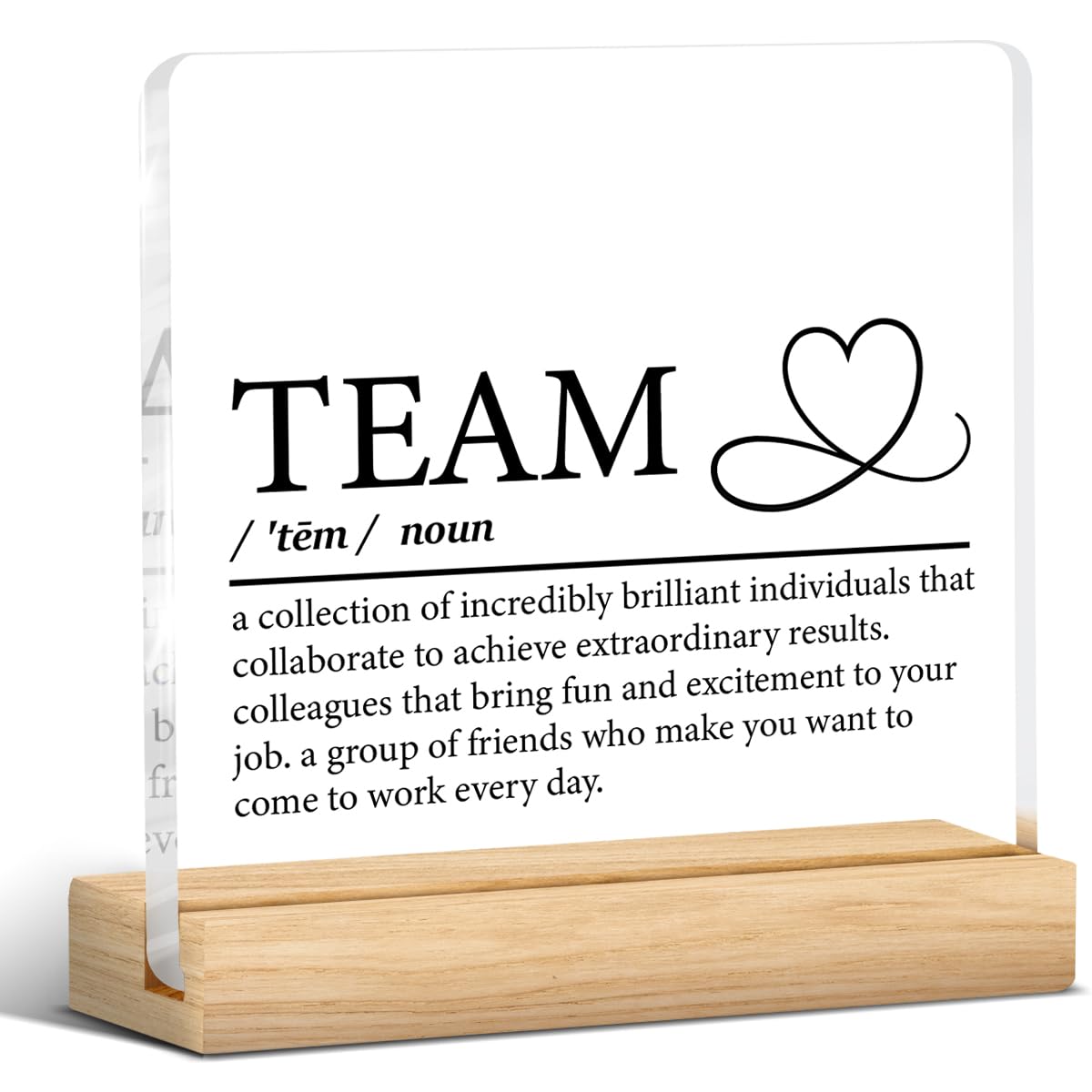 Team Appreciation Gifts for Coworkers Employees, Office Gifts for Women Men Staff Work Bestie Teachers Coaches, Teamwork Desk De
