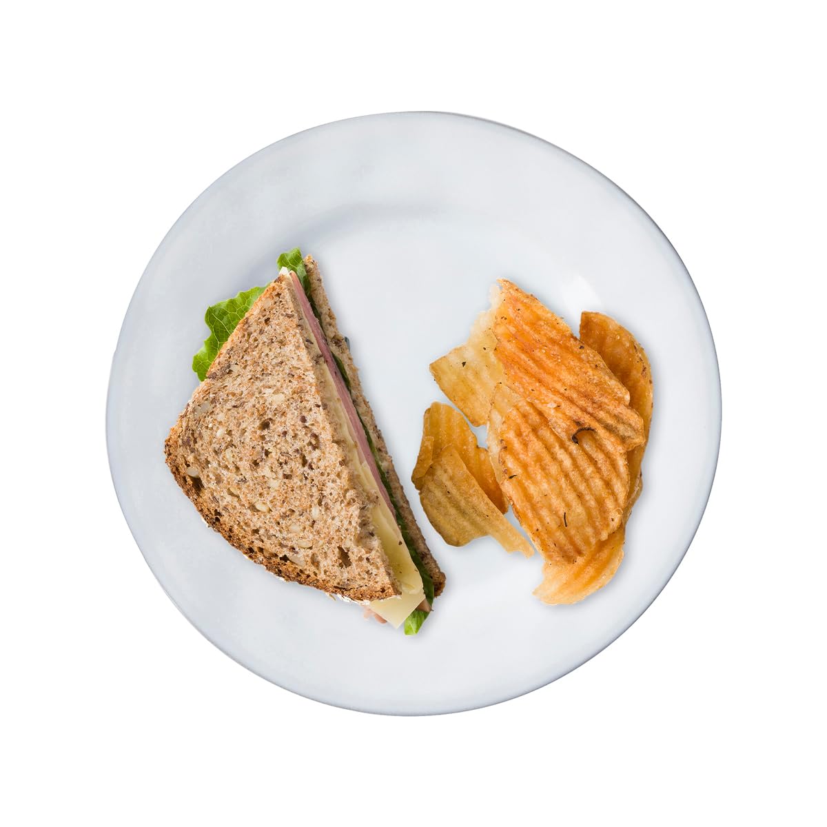 Juliska Quotidien White Truffle Dessert/Salad Plate