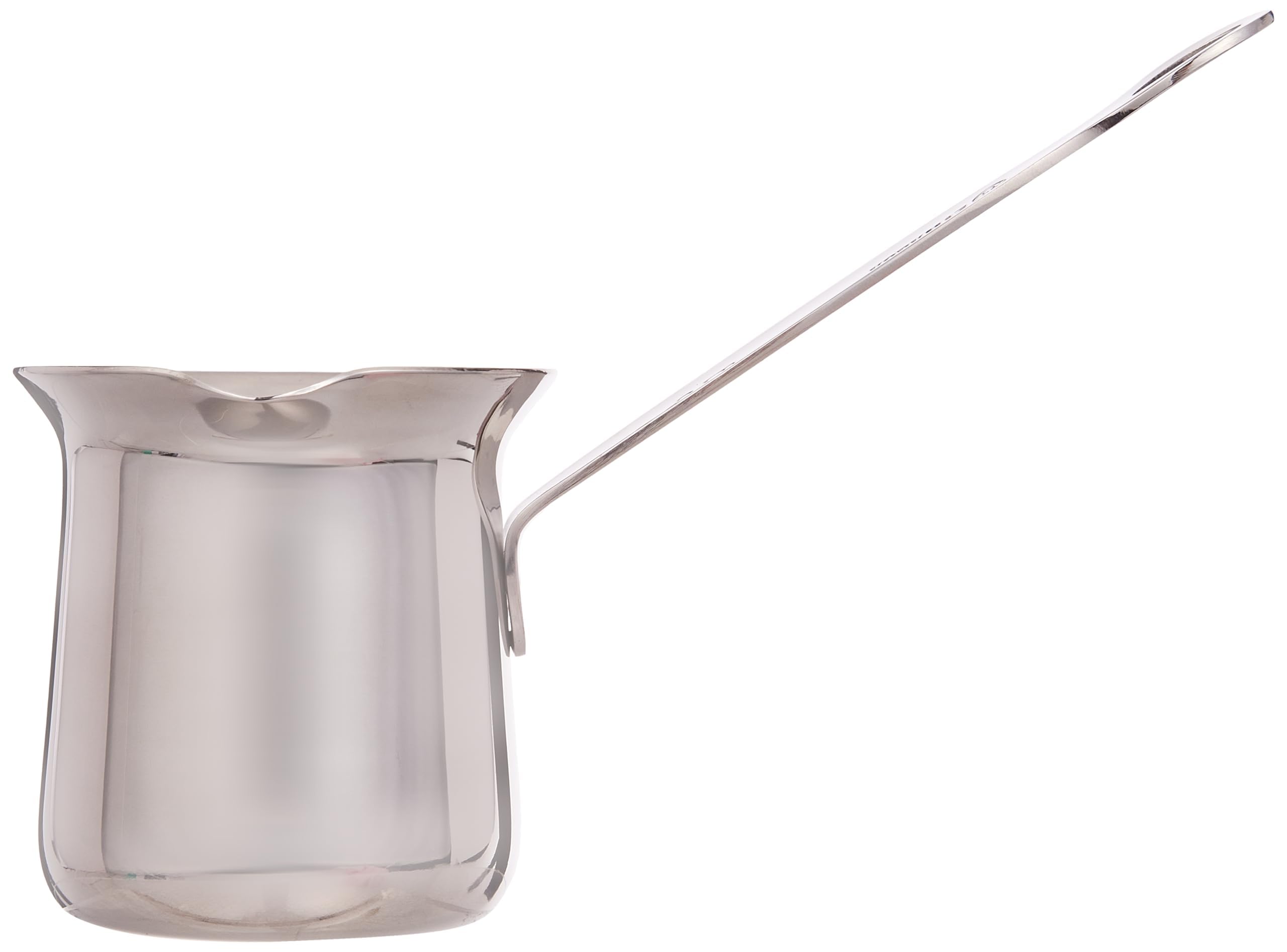 Korkmaz Stainless Steel Turkish Milk/Coffee Pot - 3 Cup
