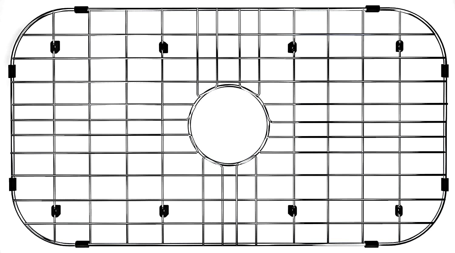 Sanno Kitchen Sink Grate Stainless Steel Sink Protector For Kitchen Sink, Grid Sink Protector Kitchen Sink Rack For Bottom Of Si