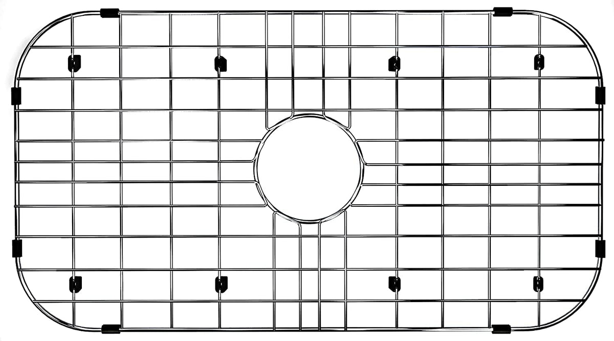 Sanno Kitchen Sink Grate Stainless Steel Sink Protector For Kitchen Sink, Grid Sink Protector Kitchen Sink Rack For Bottom Of Si