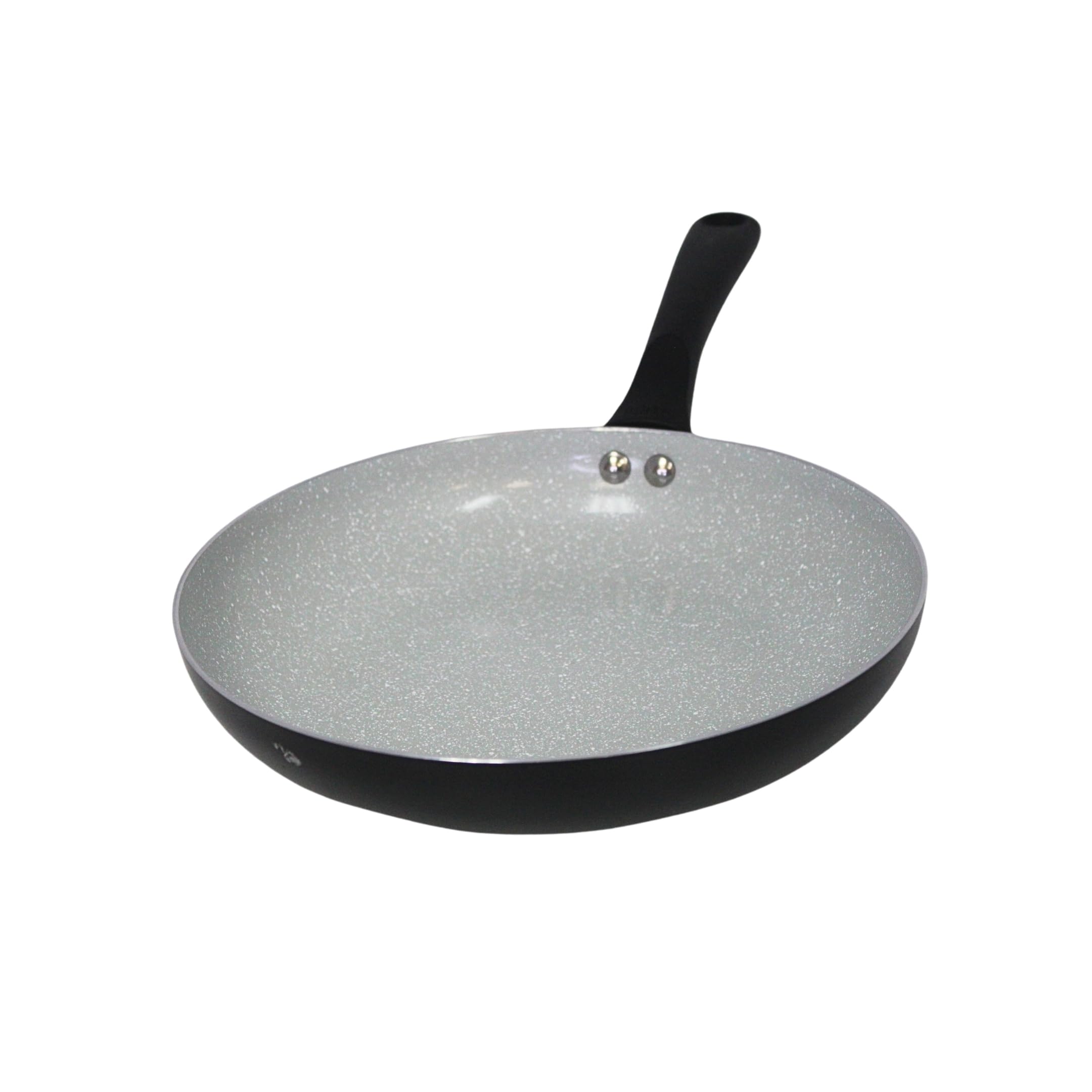 IMUSA 12 Premier Ceramic Nonstick Fry Pan with Cool Touch Handle, Matte Black