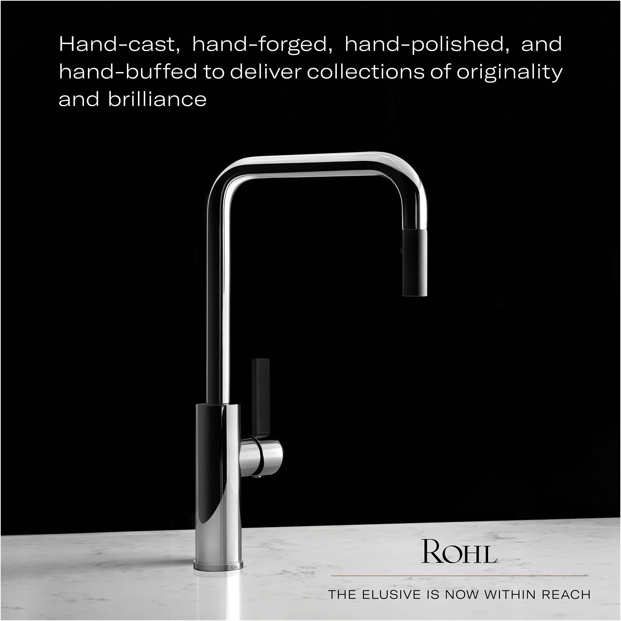 Rohl Ql66L-Apc-2 Modern Architectural Wall Mounted Swing Arm Fold Away Pot Filler With Dual Shut Offs And Lever Handles, Polishe