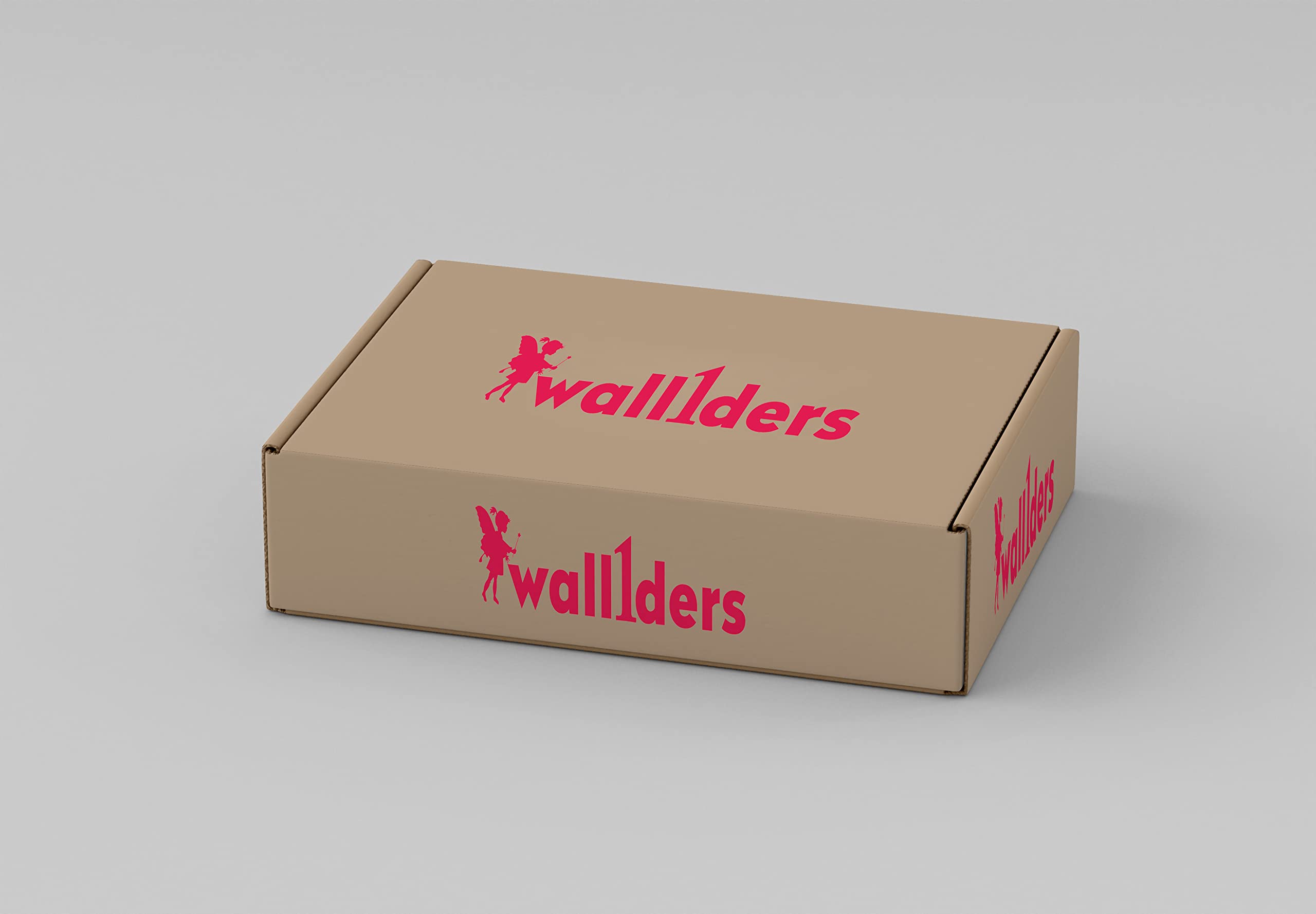 Wall1ders 40 Cut Butterfly Brown, Mirror Stickers for Wall, Acrylic Stickers, Wall Mirror Stickers, Wall Stickers for Bedroom, H