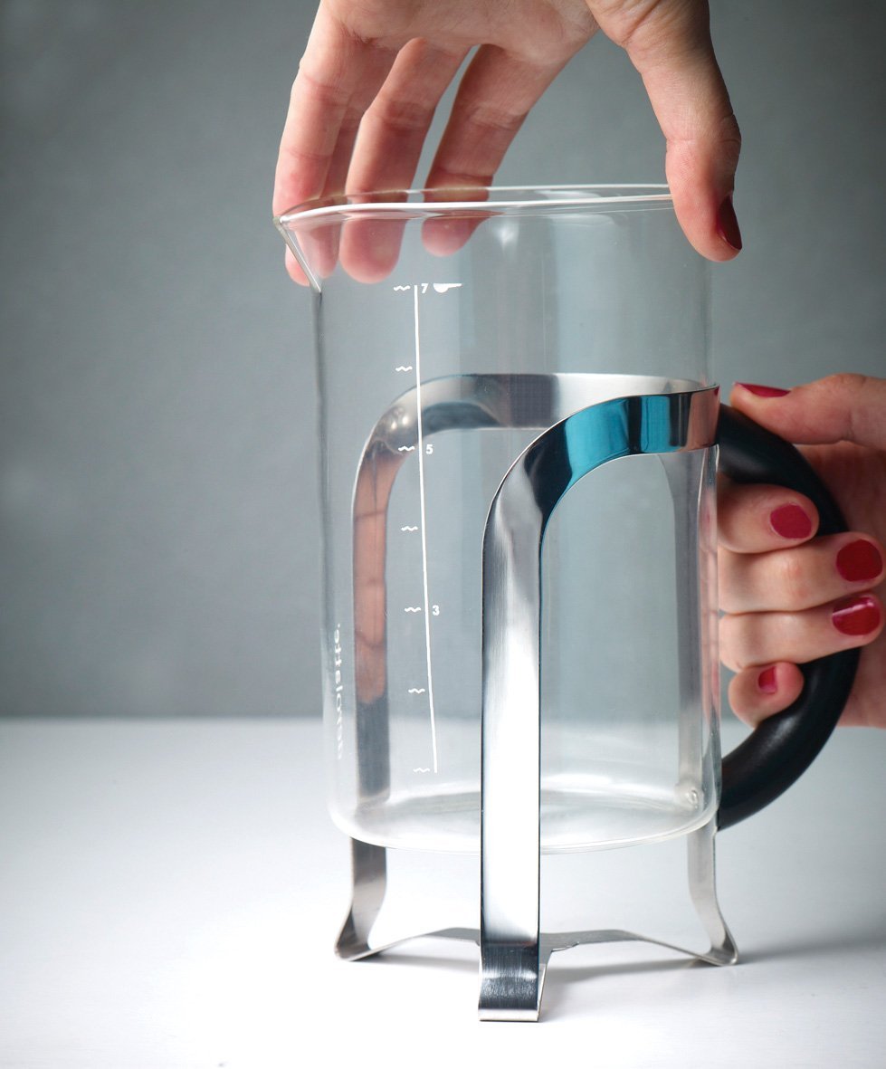 Aerolatte Universal Borosilicate Glass Replacement Carafe For French Press Coffee Makers  5-Cup  20-Ounce Capacity (20 oz  600 ml)