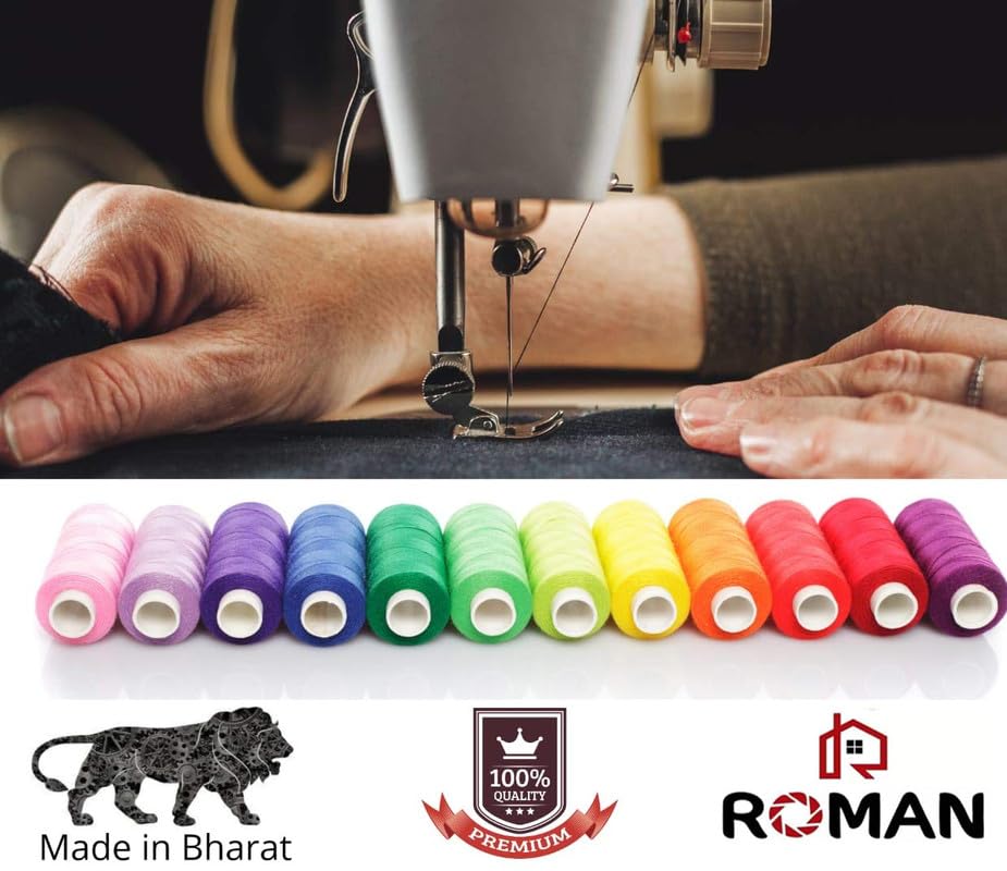 Roman. Lifestyle Soft Cotton Diwan Set Covers 8 Pieces With One Single Bed Sheet With Five Cushion Covers & Two Booster Covers