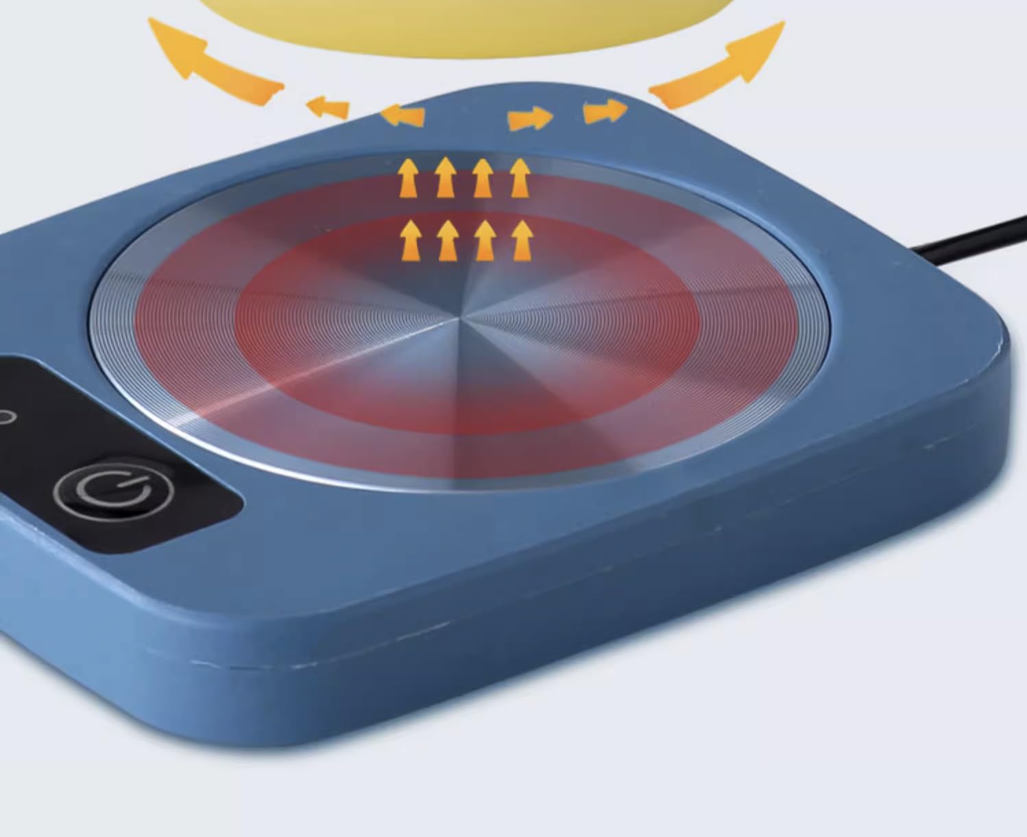 Beverage Cup Warmer For Desk Home Office With Three Temperature Up To 140?/ 60?, Coffee Warmer For Cocoa Milk Tea Water Candle,