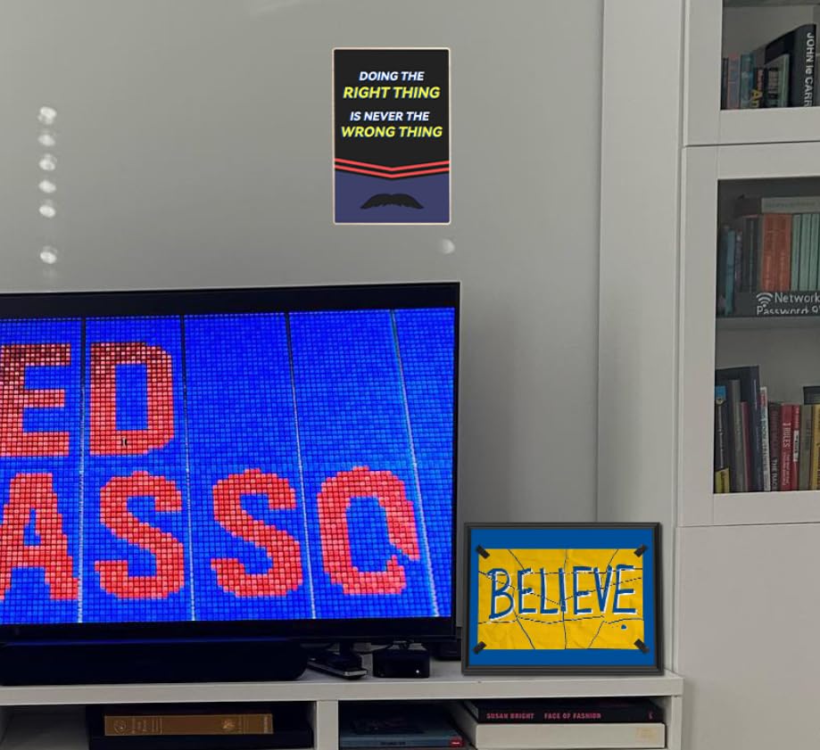 Flinelife Doing The Right Thing is Never The Wrong Thing Metal Sign, 12 x 8, Believe Motivational Wall Art Decor - Perfect for F