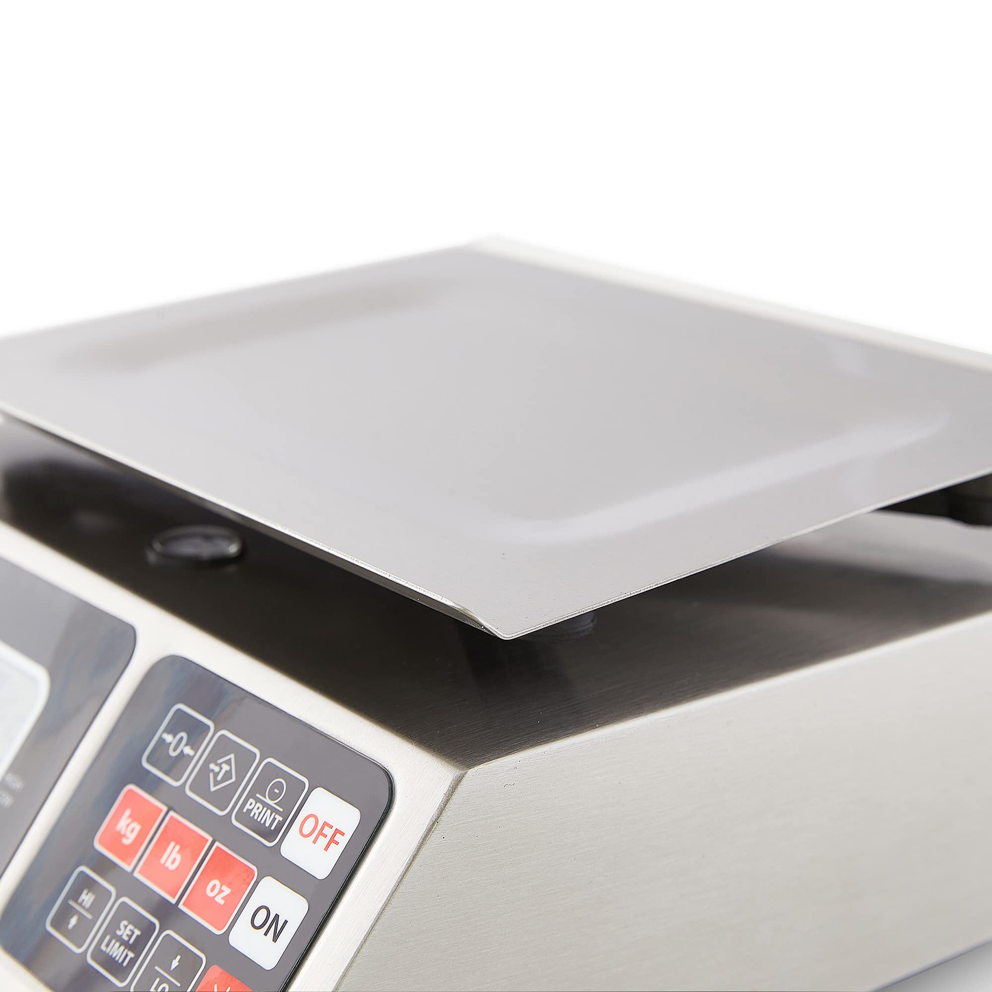 Torrey Leq 10/20 High Precision Digital Portion Control Scale, Stainless Steel Construction, 10 Kg/20 Lb. Capacity