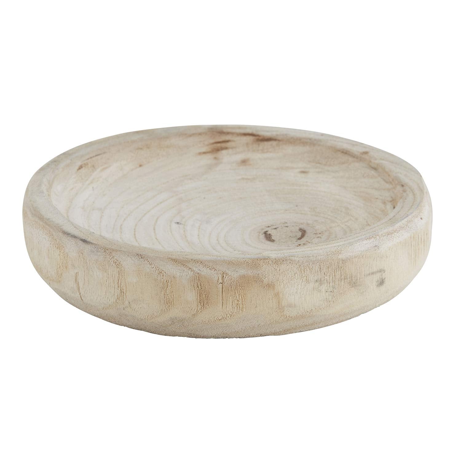 Santa Barbara Design Studio Table Sugar Paulownia Wood Bowl, Small, Natural