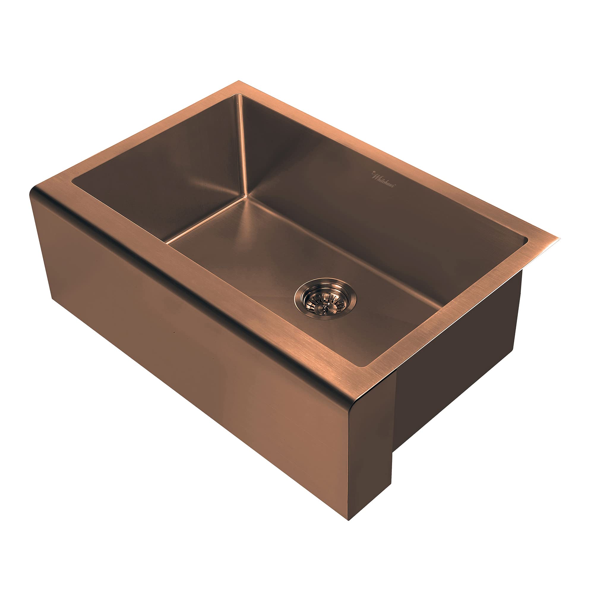 Whitehaus Whnpl3020-Co Noah Plus Collection Kitchen Sink Copper
