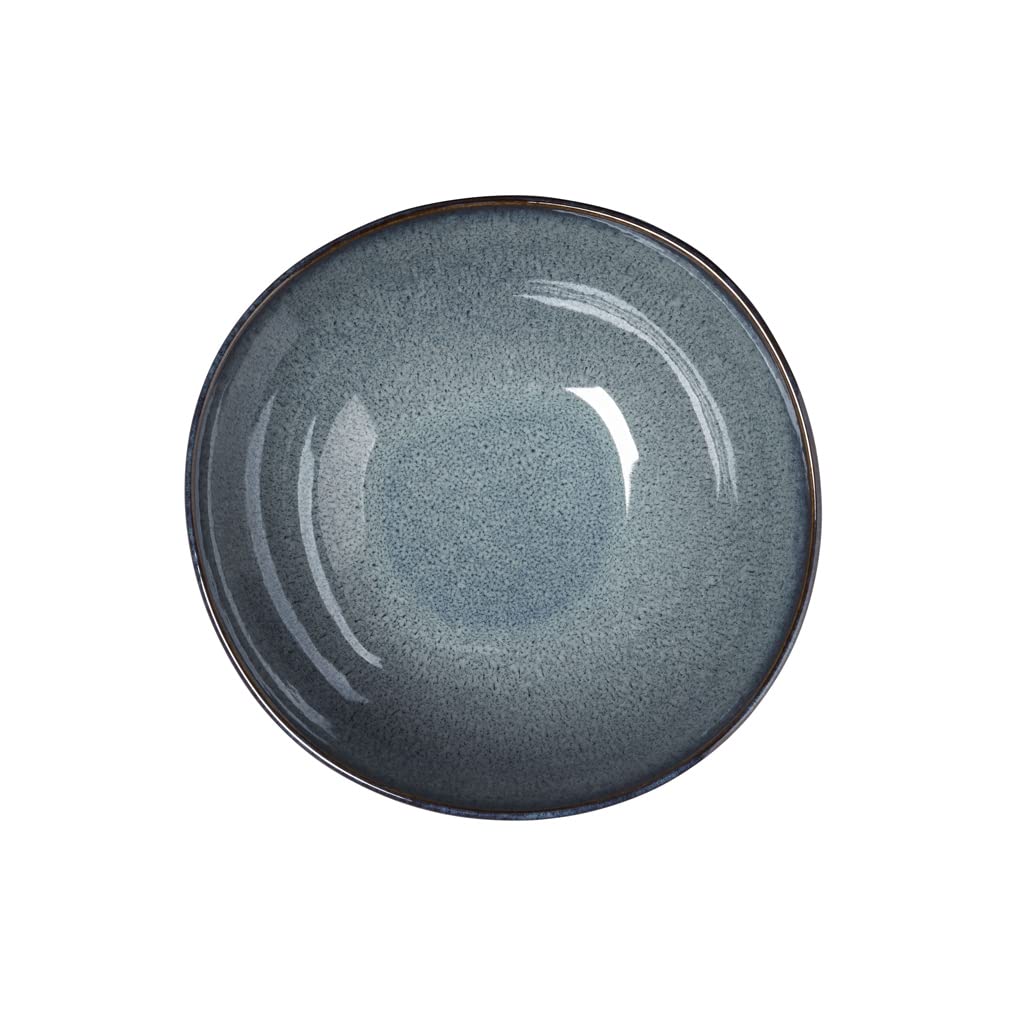 Like. By Villeroy & Boch - Lave Gris Serving Bowl 25.5 X 25.5 X 10.5 Cm, Serving Bowl Grey, Earthenware, 2,200 Ml