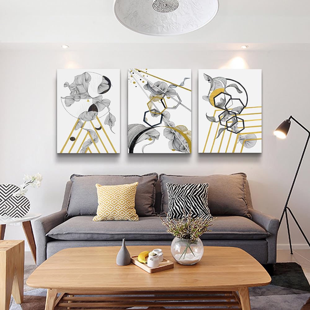 Canvas Wall Art For Living Room Large Size Modern Abstract Painting Bedroom Decoration Office Wall Decor Black And White Abstrac