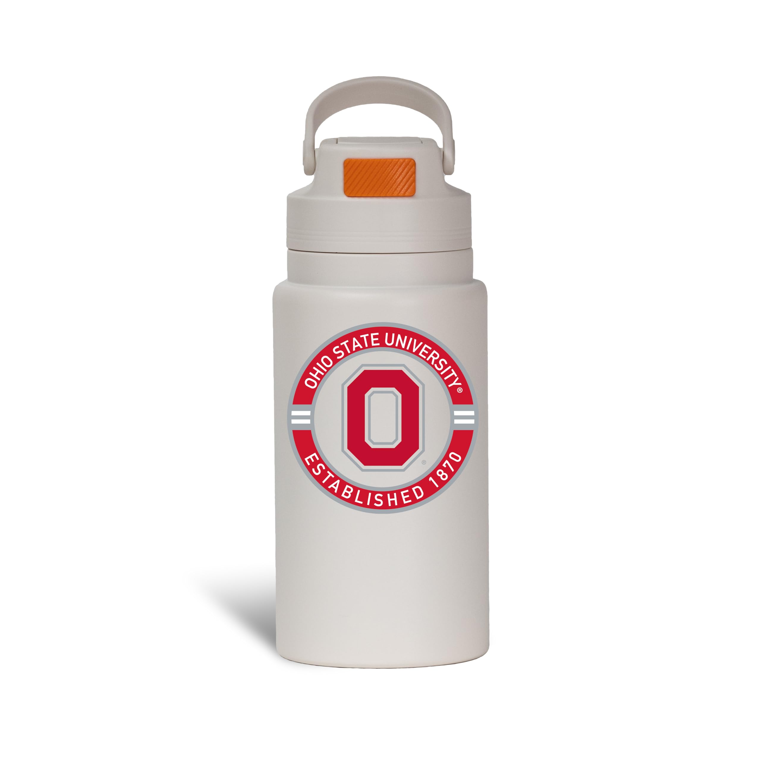 The Memory Company Officially Licensed 26oz Water Bottle with Flip Up Lid, Ohio State University