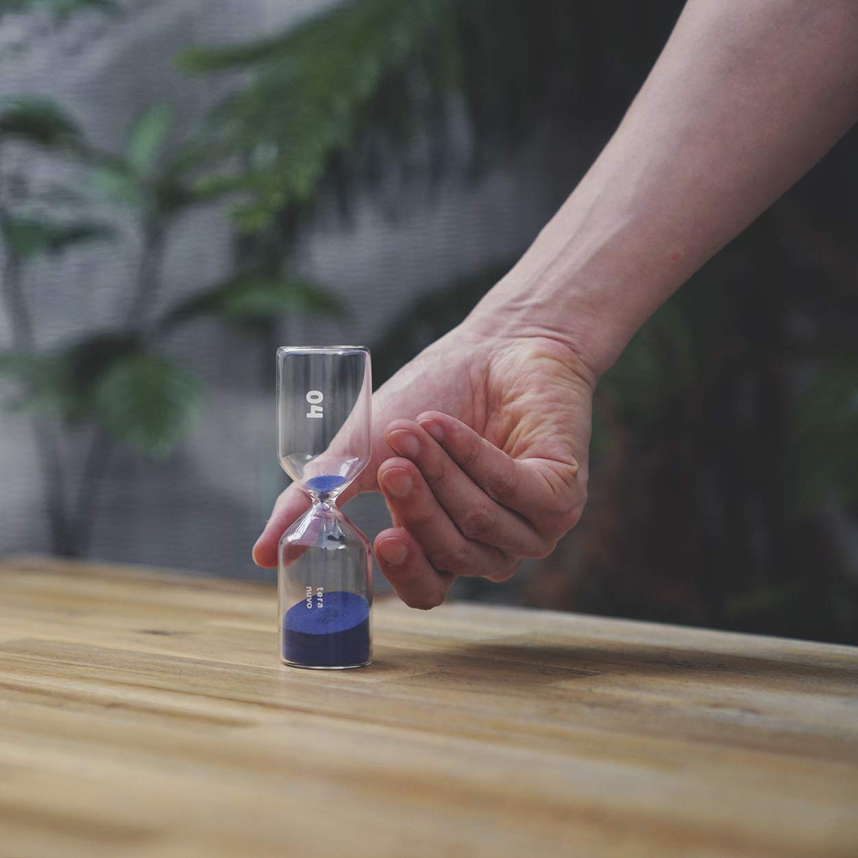 Teranuvo Hourglass - [4 Minutes][Shock Resistance][Perfect Timer For Medium-Dark Coffee]