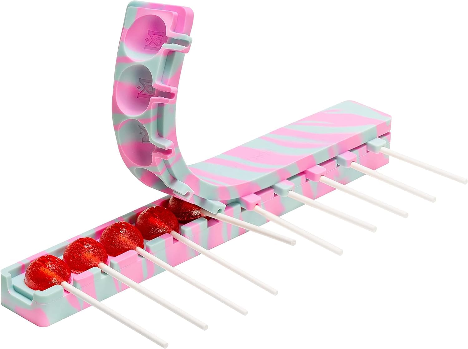 Magical Butter Machine Lollipop Silicone Non-Stick Gummy Trays For Hard Candy Chocolate Molds And Soaps (Multicolored)