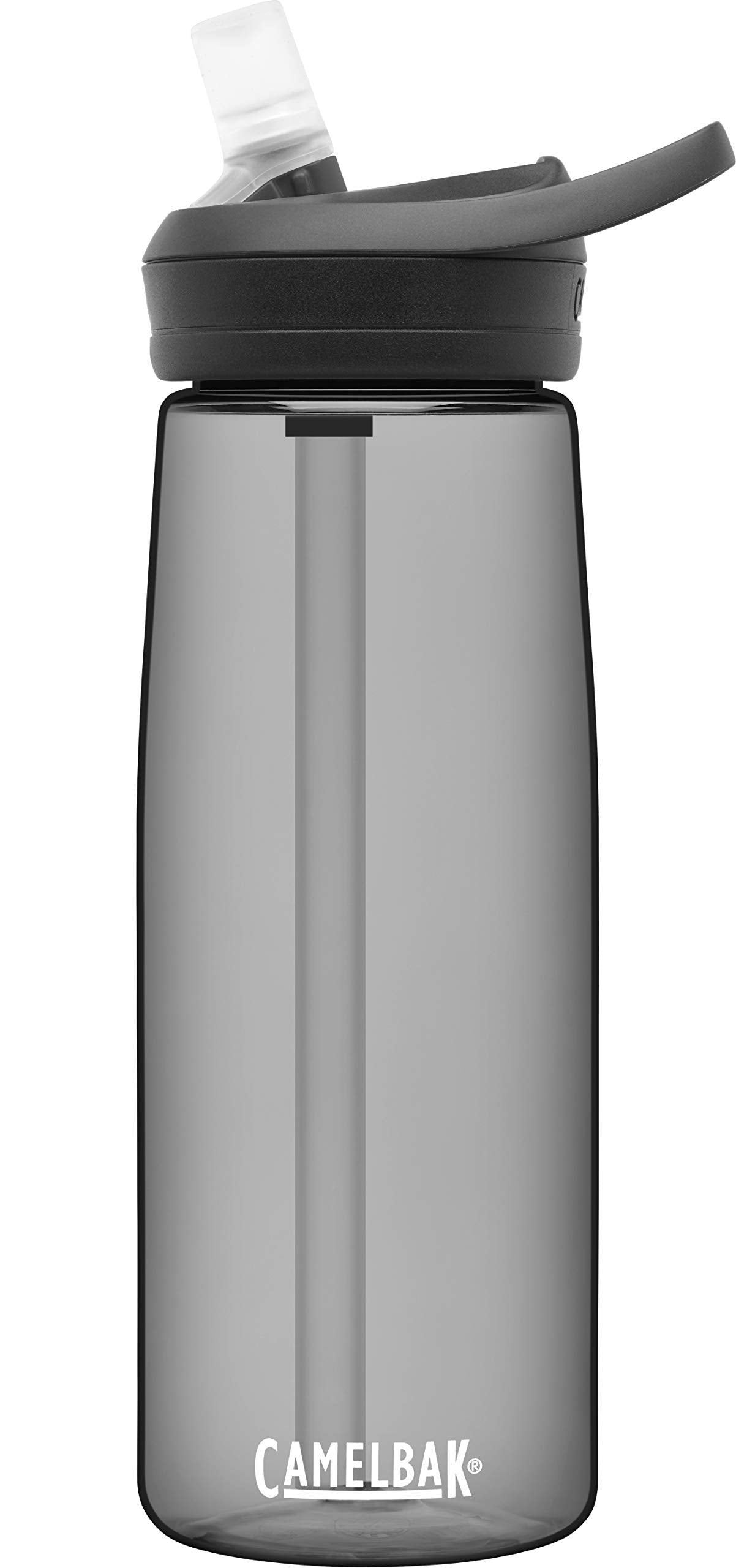 Camelbak Eddy+ Water Bottle With Tritan Renew - Straw Top 25Oz, Charcoal