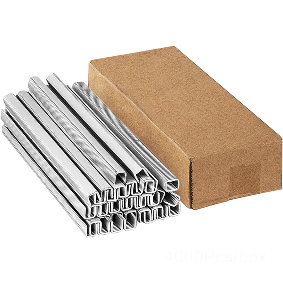 Preasion Sausage U Clippers 5 Boxes U Type 506 Clips Sausage Clipper Clips, 20000Pcs U-Shape For Manual U-Shape Sausage Clipper