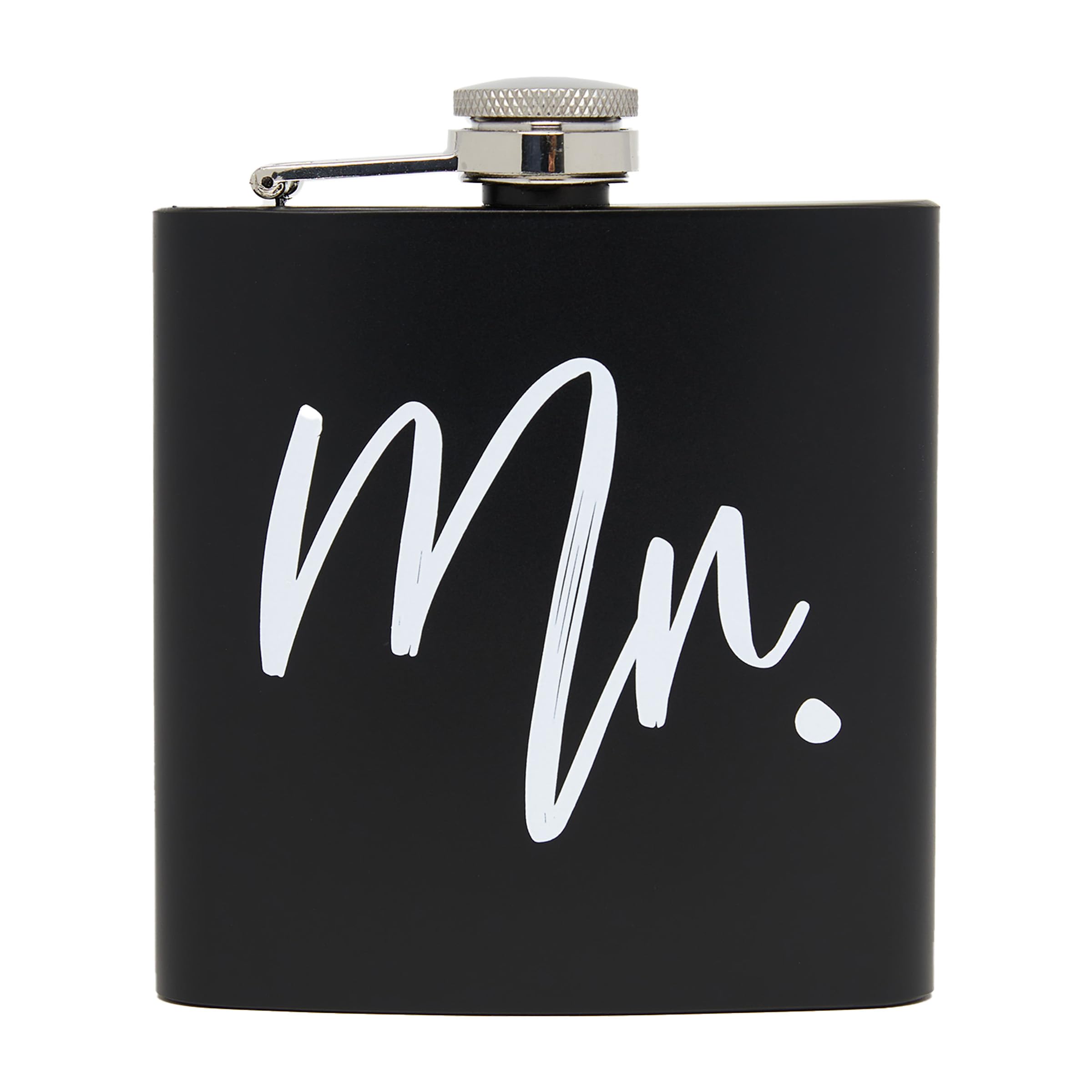 Stainless Steel Flask - Mr. (Black)