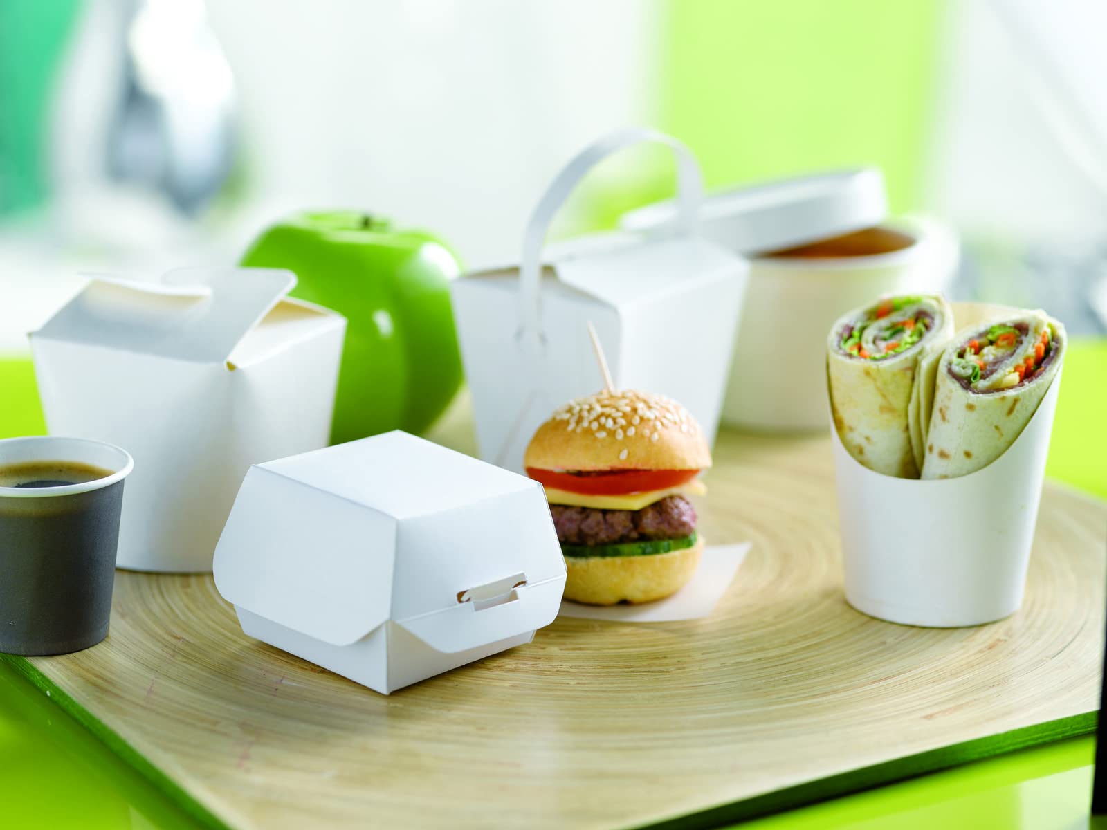 Packnwood 210Gsp25Bl White Mini Fries/Wrap Cup - 2Oz D:1.9In H:3.1In - 500 Pcs