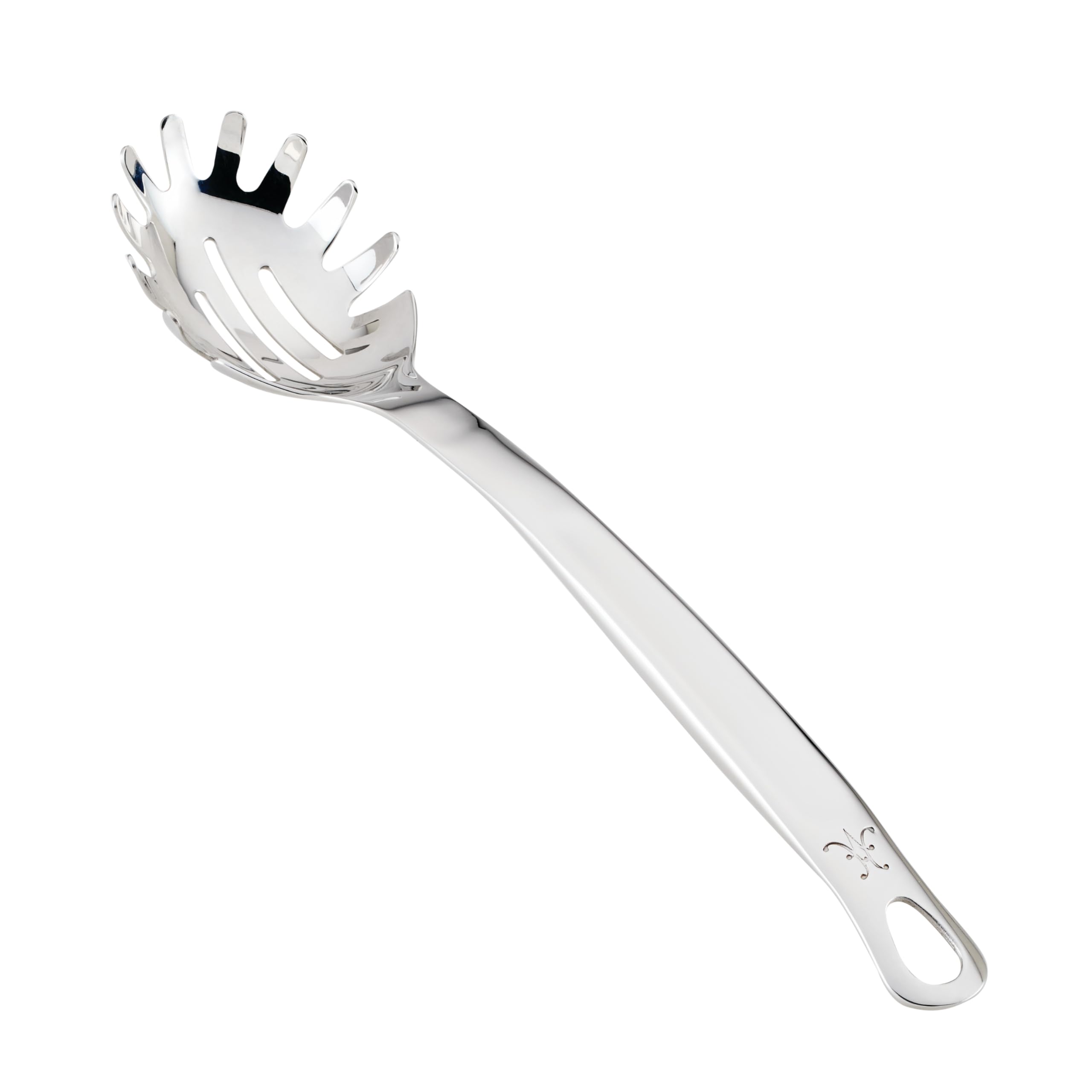 Hestan Provisions Chefs Tools, Pasta Fork, (13-Inch), Artisan-Polished Stainless Steel