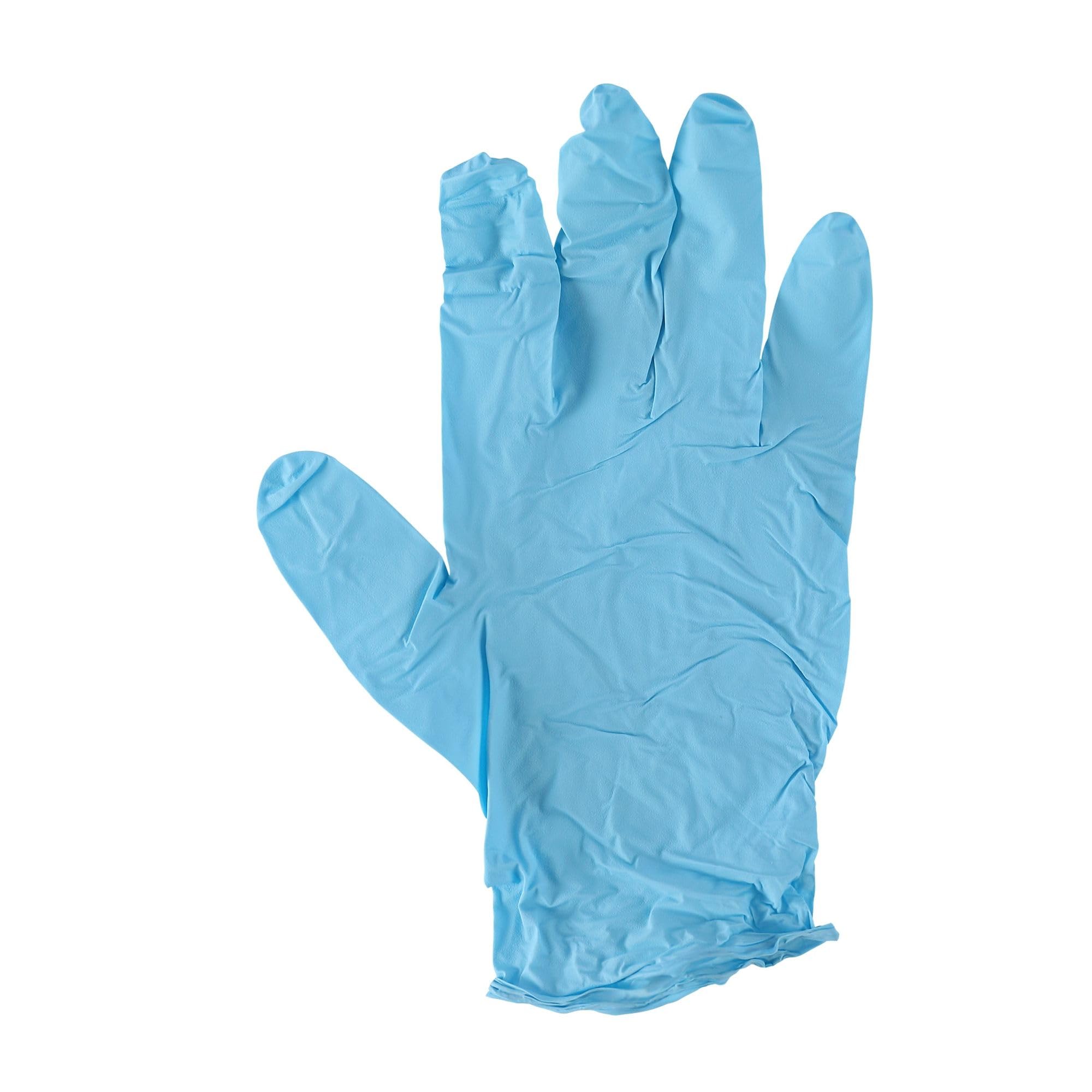 Boardwalk Disposable Examination Nitrile Gloves, X-Large, Blue, 5 Mil, 100/Box (382Xlbxa)