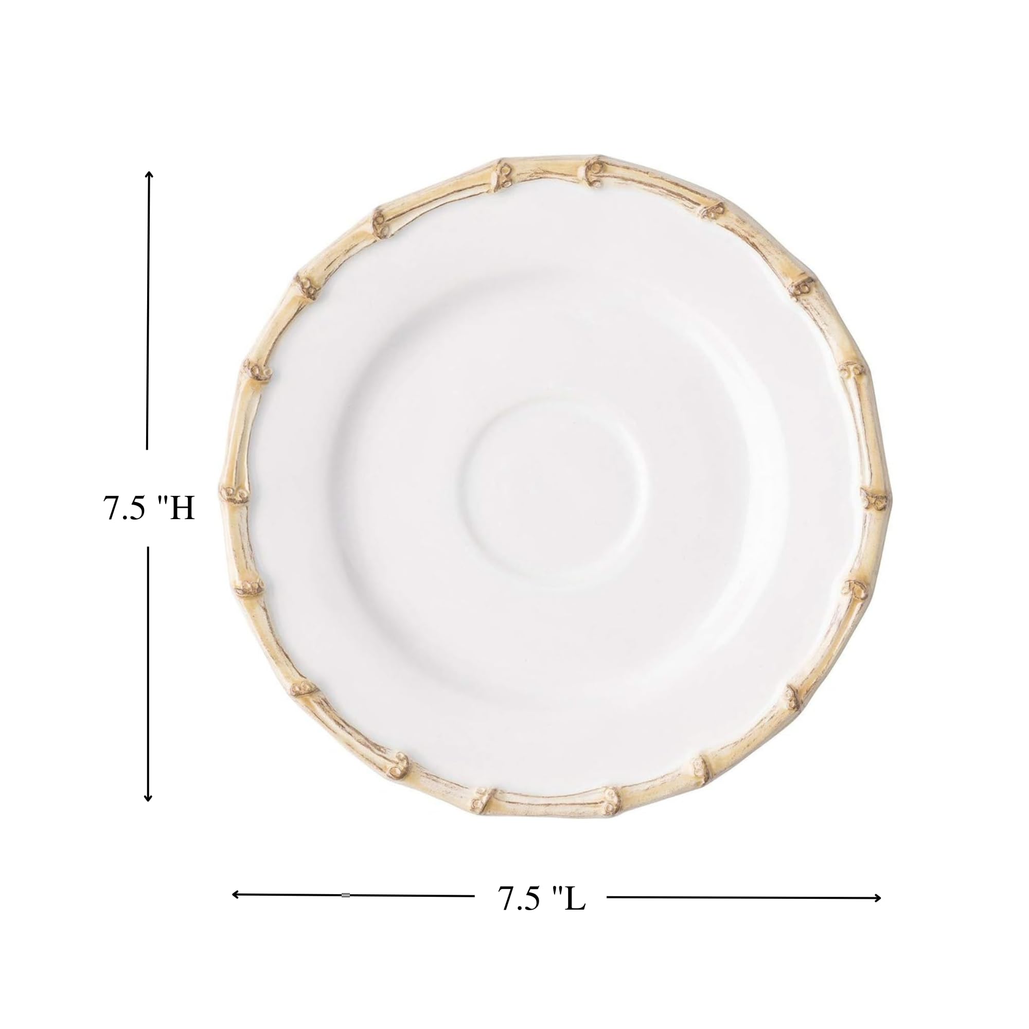 Juliska Bamboo Natural Saucer