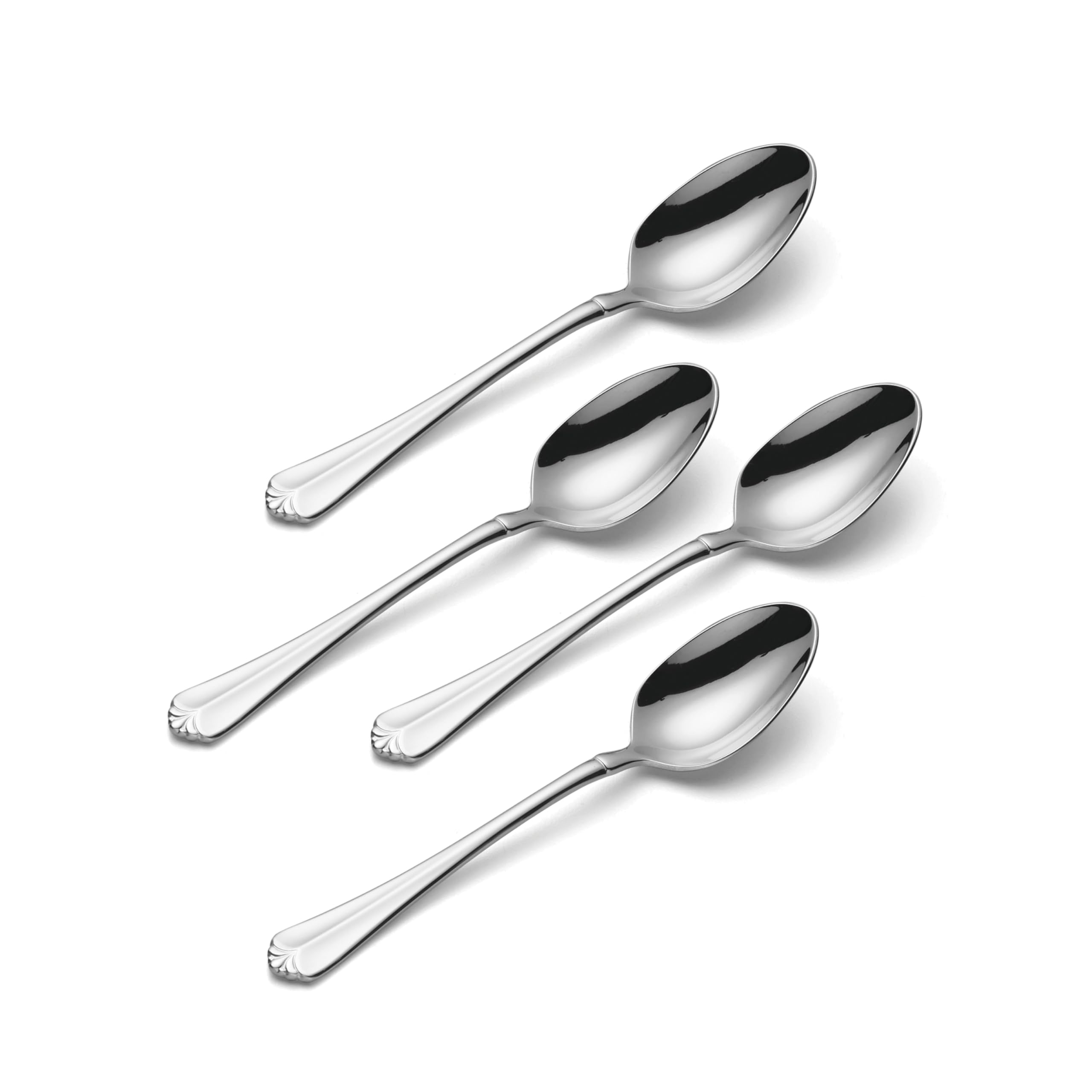Oneida Juilliard Fine Flatware Teaspoons, 0.15 Lb, Metallic