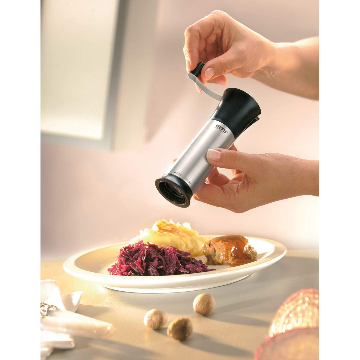 Gefu 34670 Nutmeg Grater, Moscata