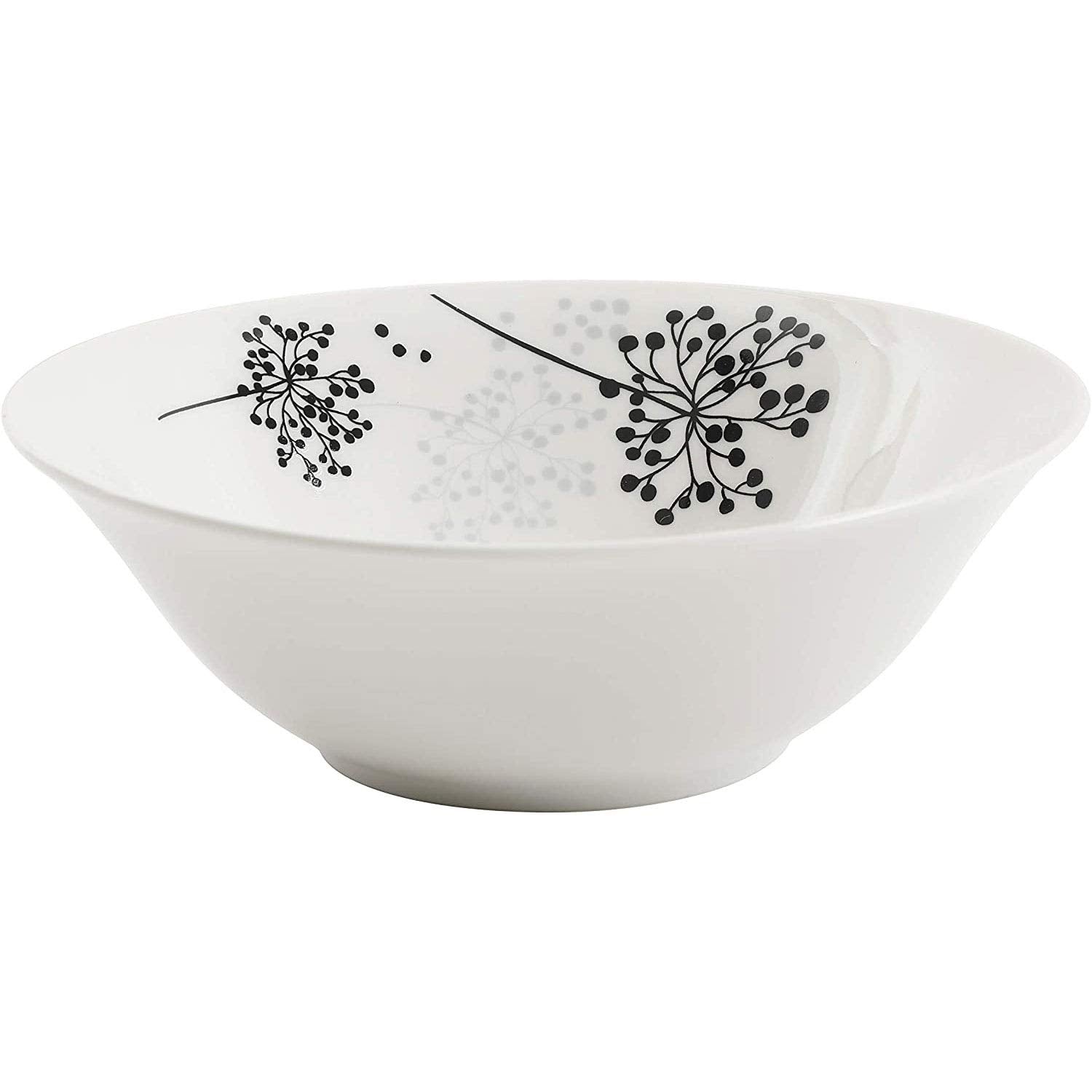Gibson Home Netherwood 12 Piece Dinnerware Set, White
